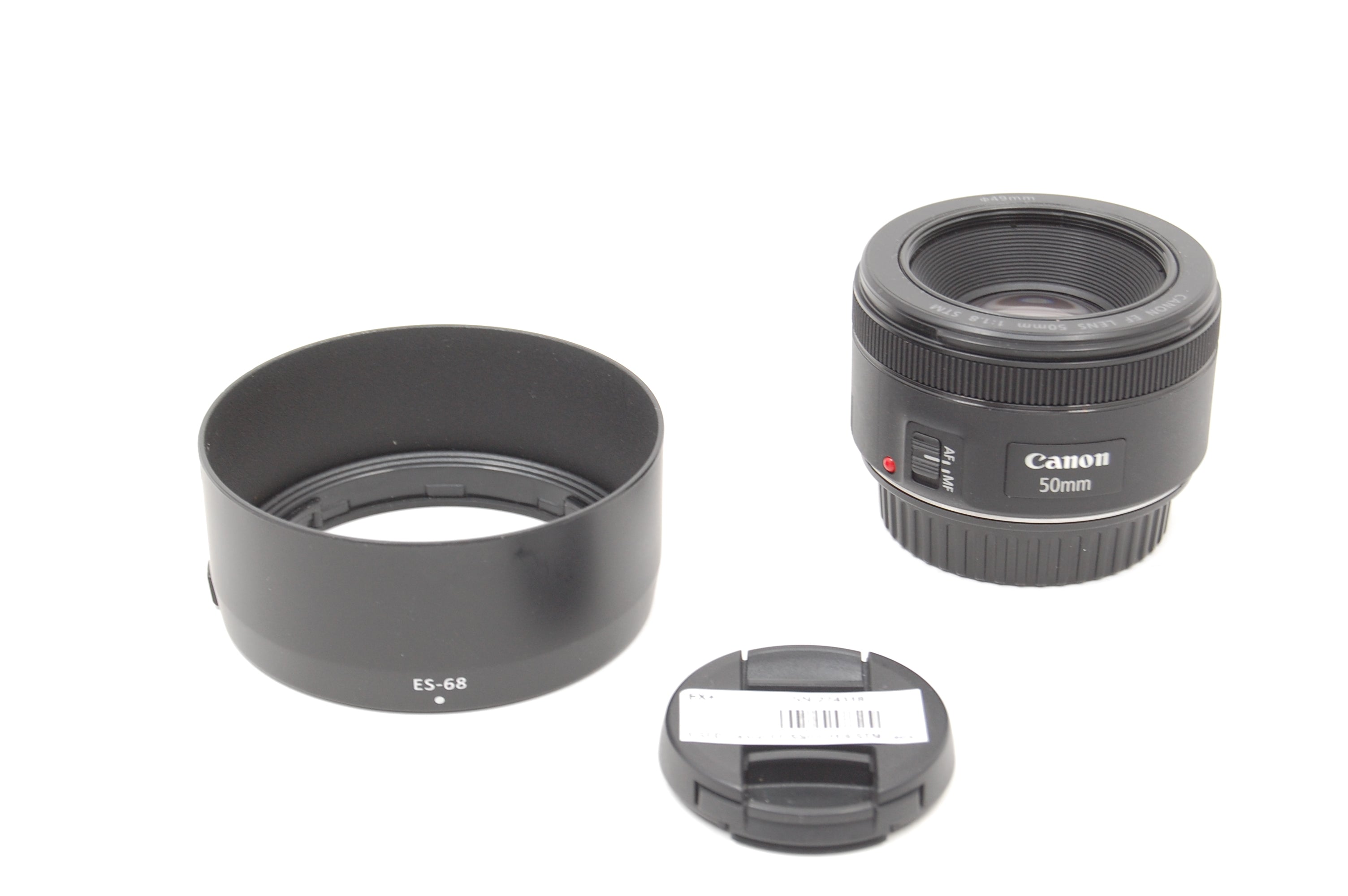 USED Canon EF 50mm f1.8 STM Lens
