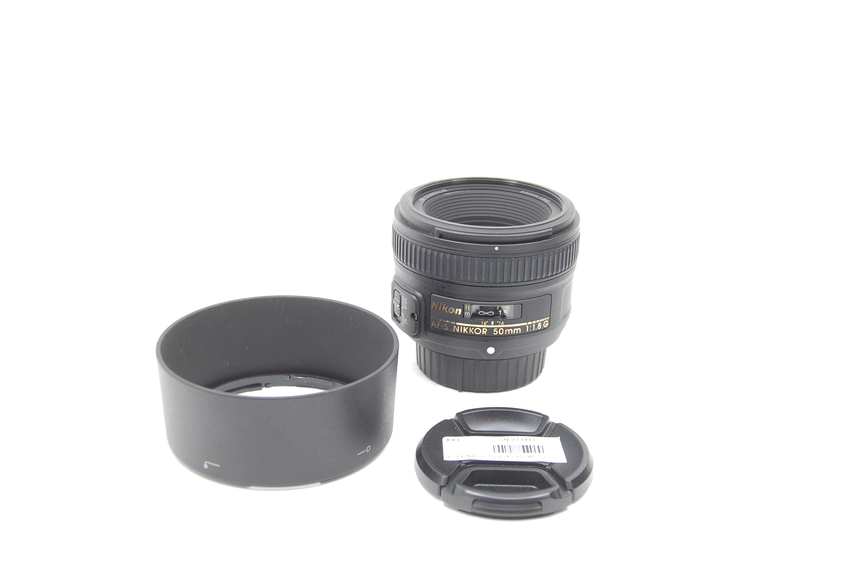 USED Nikon 50mm F1.8 G AF-S Lens