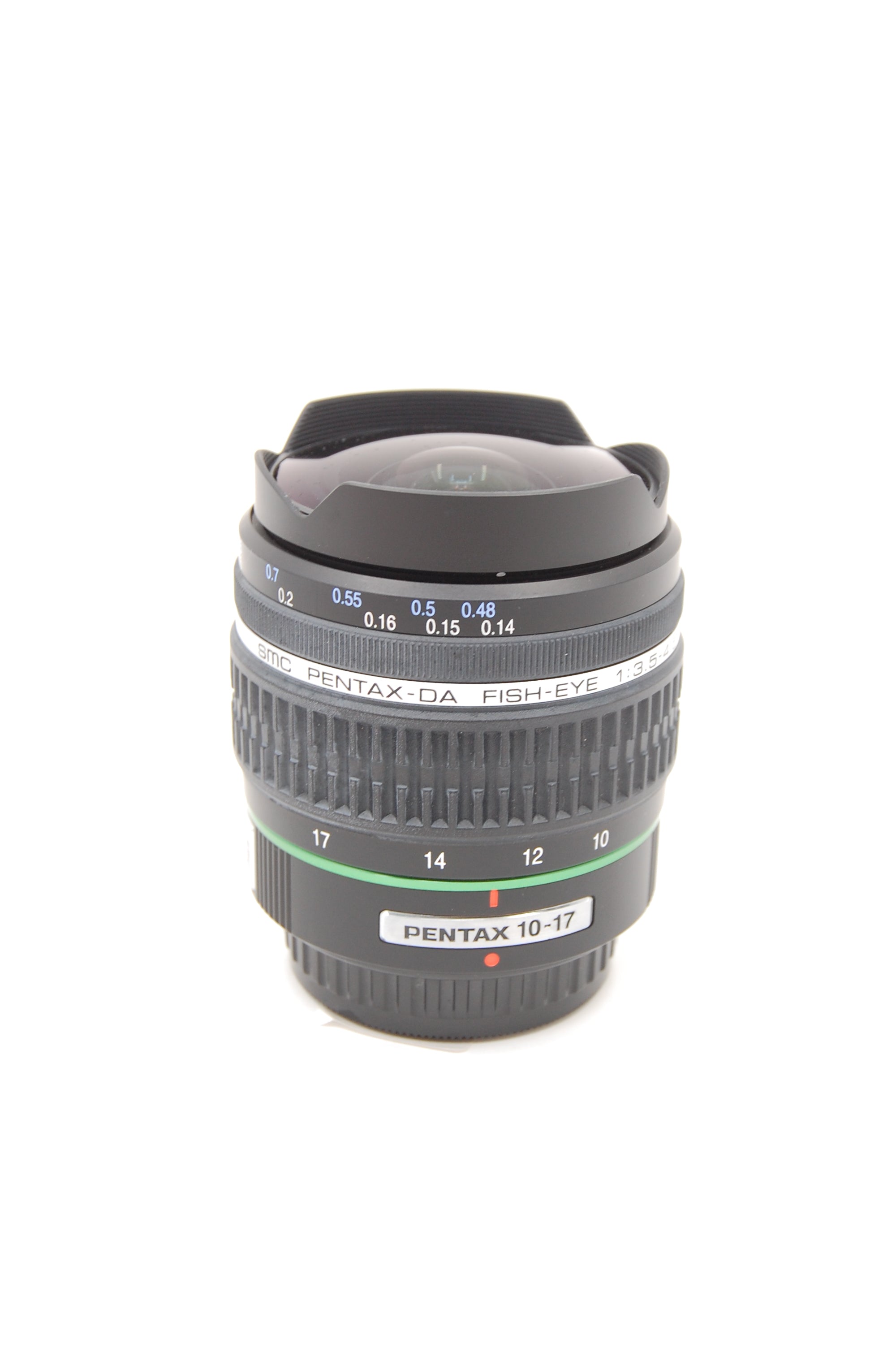 USED Pentax-DA 10-17mm f3.5-4.5 AL Fish-Eye PK Lens