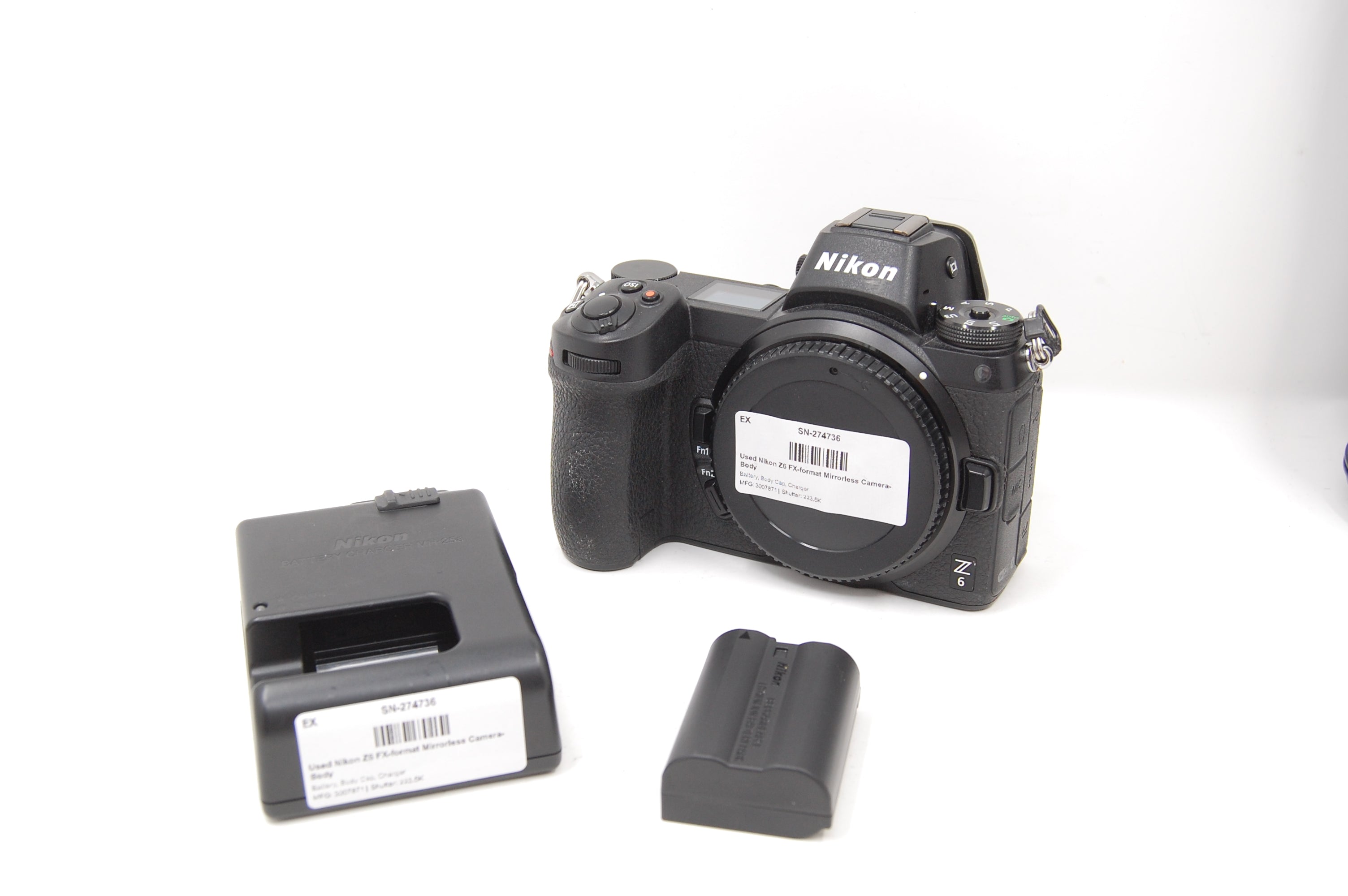 Used Nikon Z6 FX-format Mirrorless Camera Body