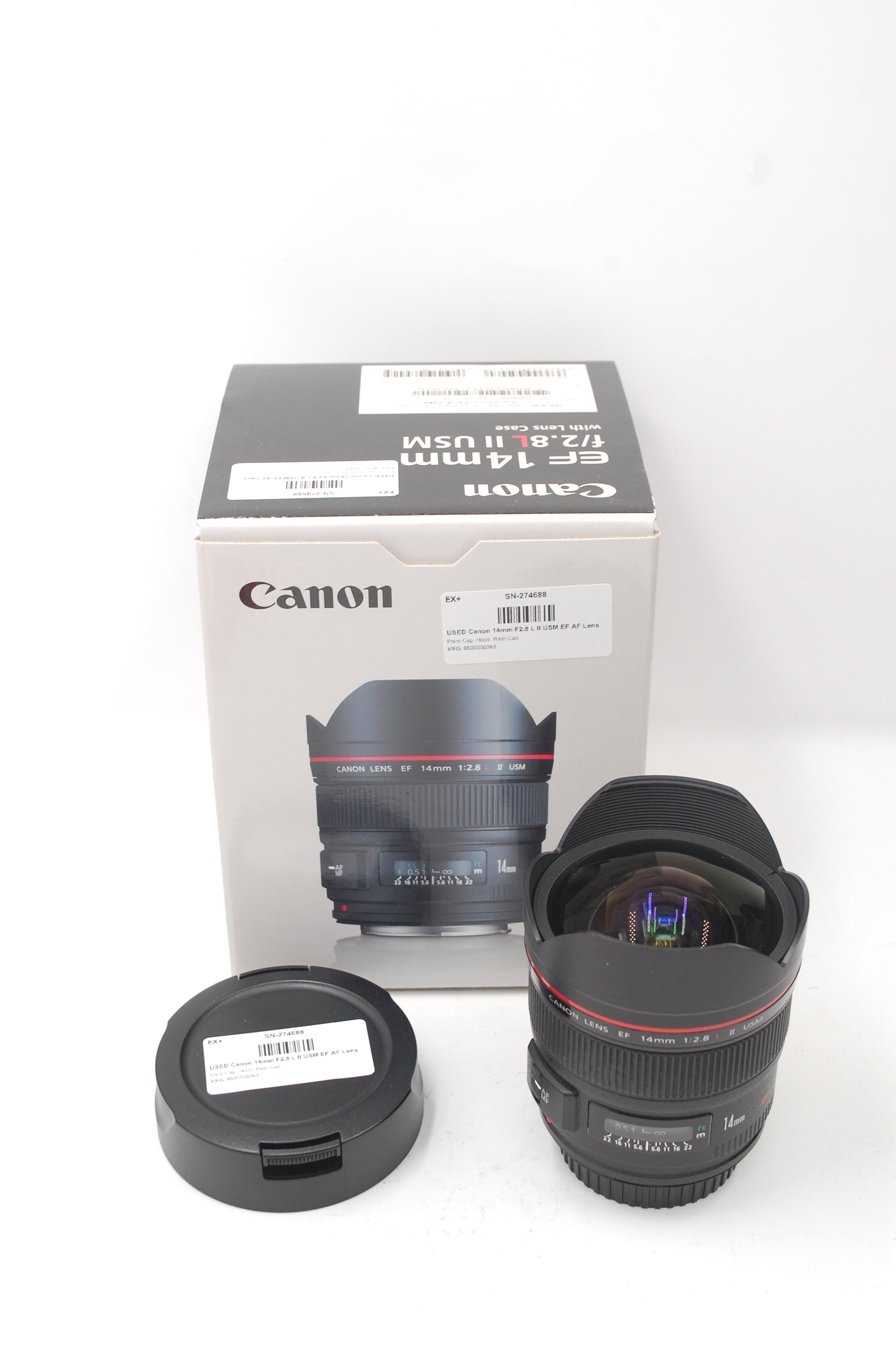 USED Canon 14mm F2.8 L II USM EF AF Lens