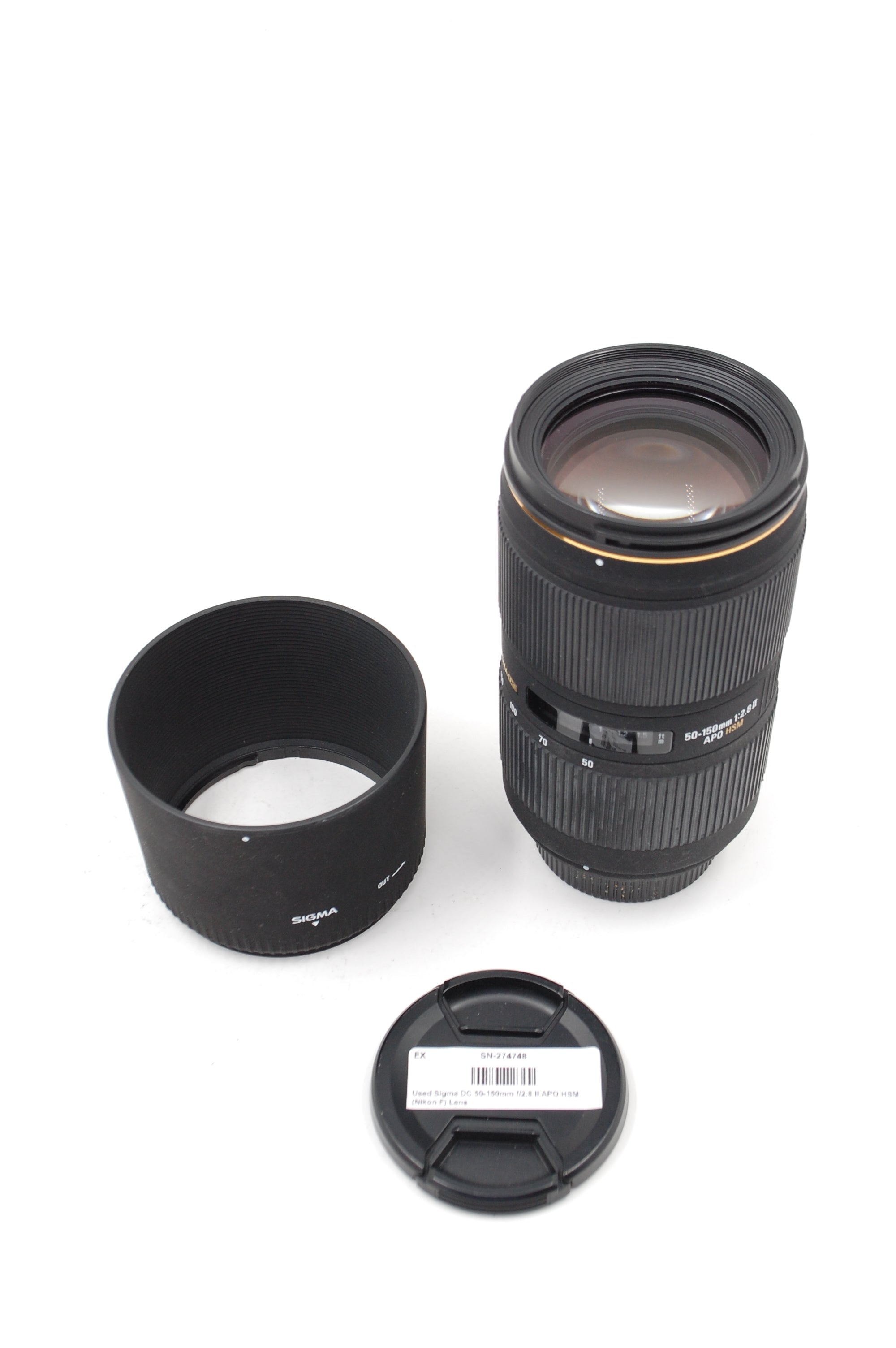 Used Sigma DC 50-150mm f/2.8 II APO HSM (Nikon F) Lens
