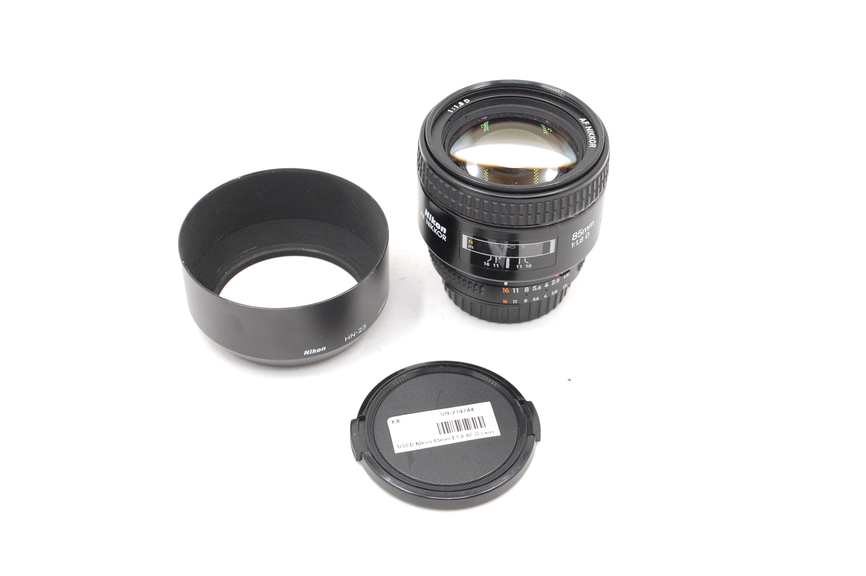 USED Nikon 85mm F1.8 AF D Lens