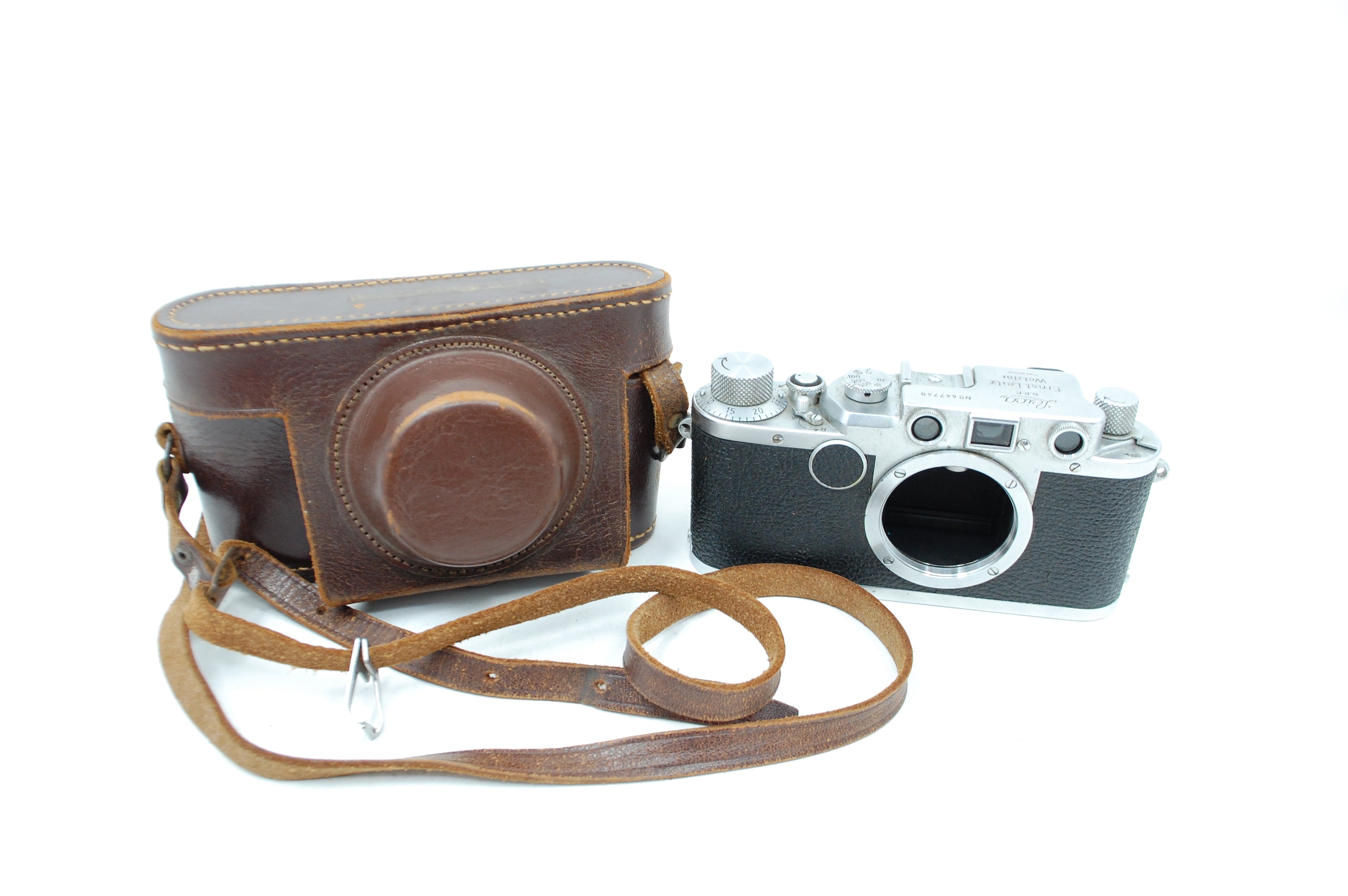 USED Leica IIc 35mm Rangefinder Film Camera Body
