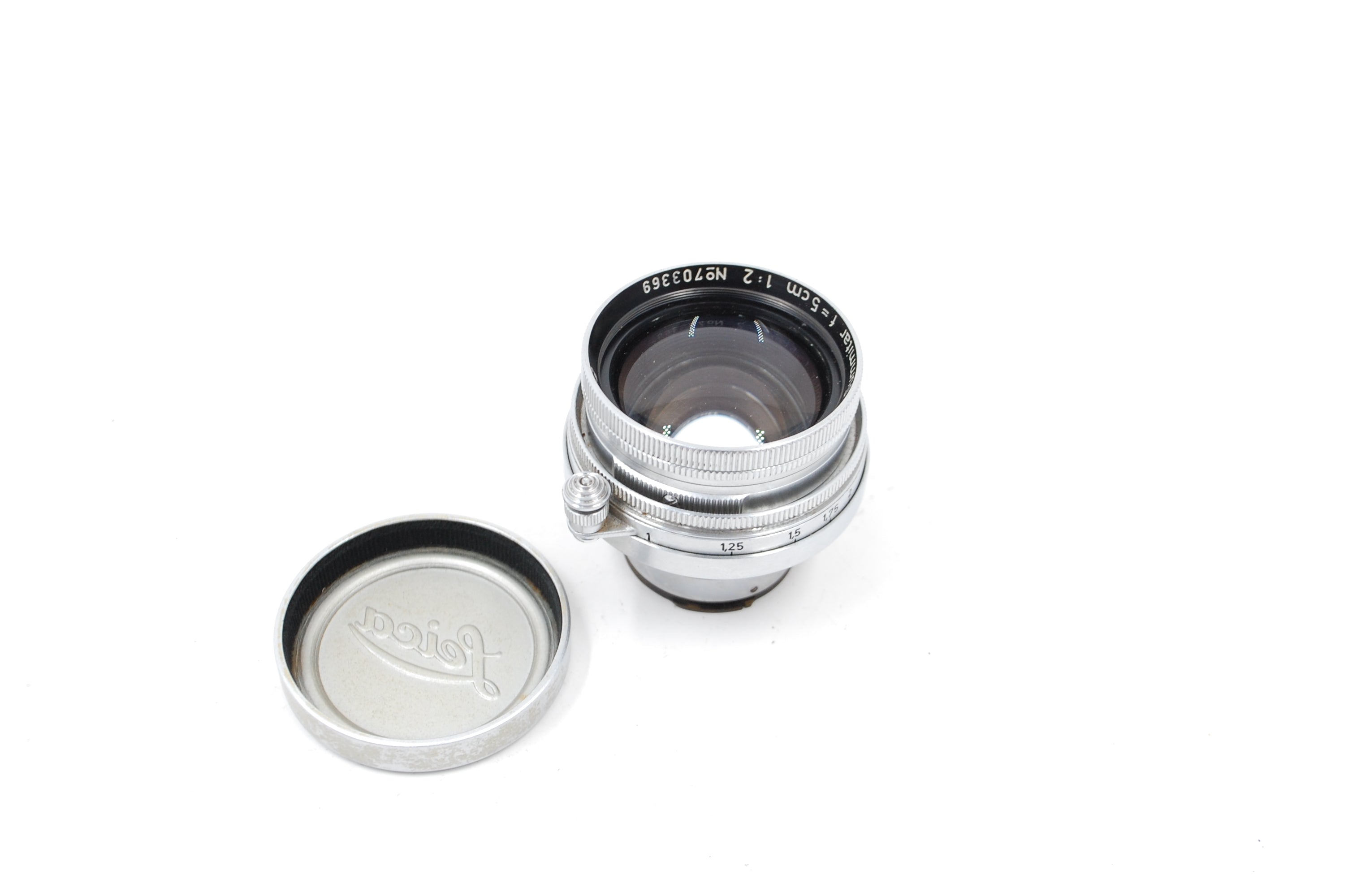 USED Leica Ernst Leitz Wetzlar Summitar 5cm f2 Lens for LTM M39 Mount