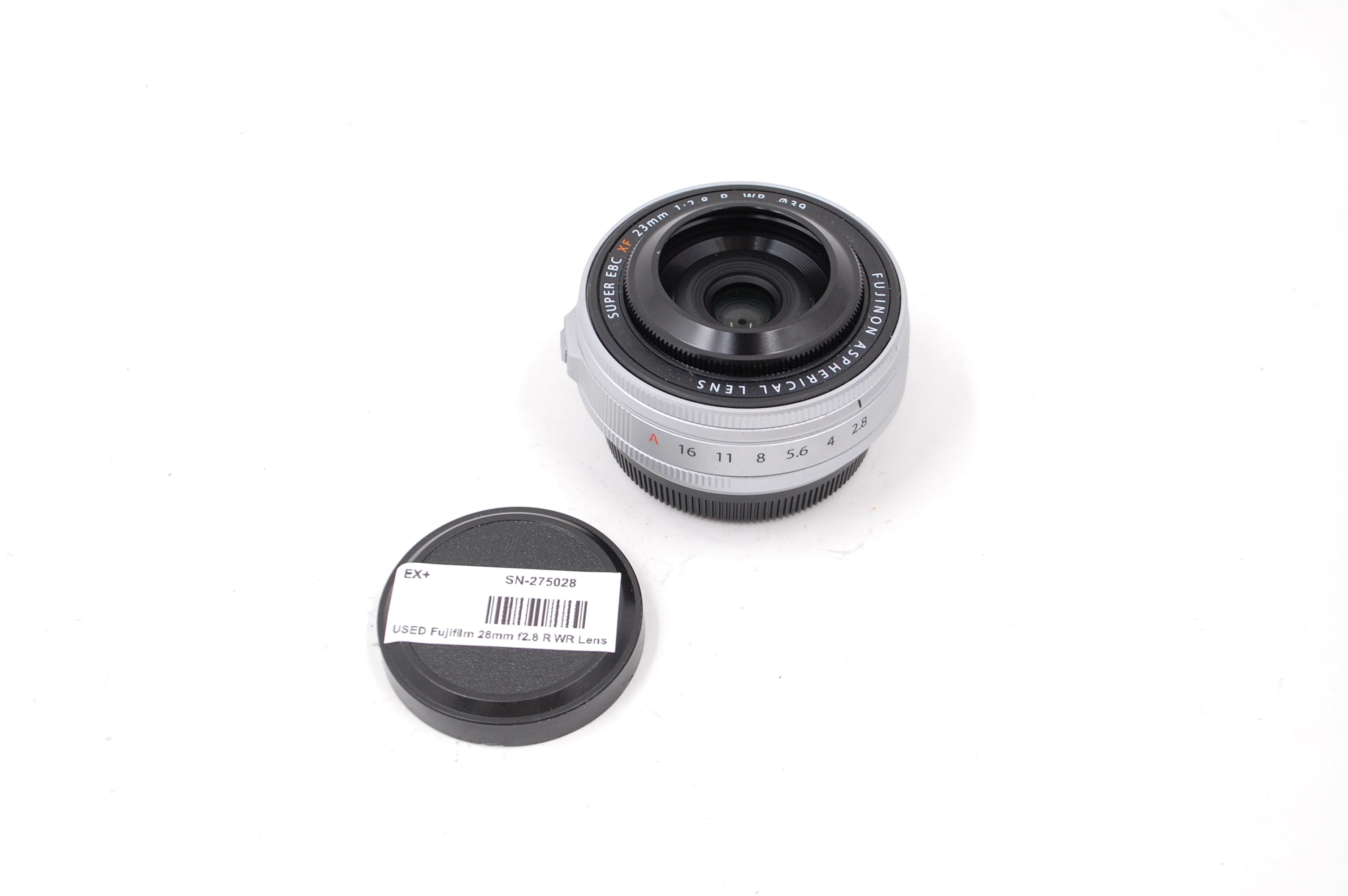 USED Fujifilm 28mm f2.8 R WR Lens