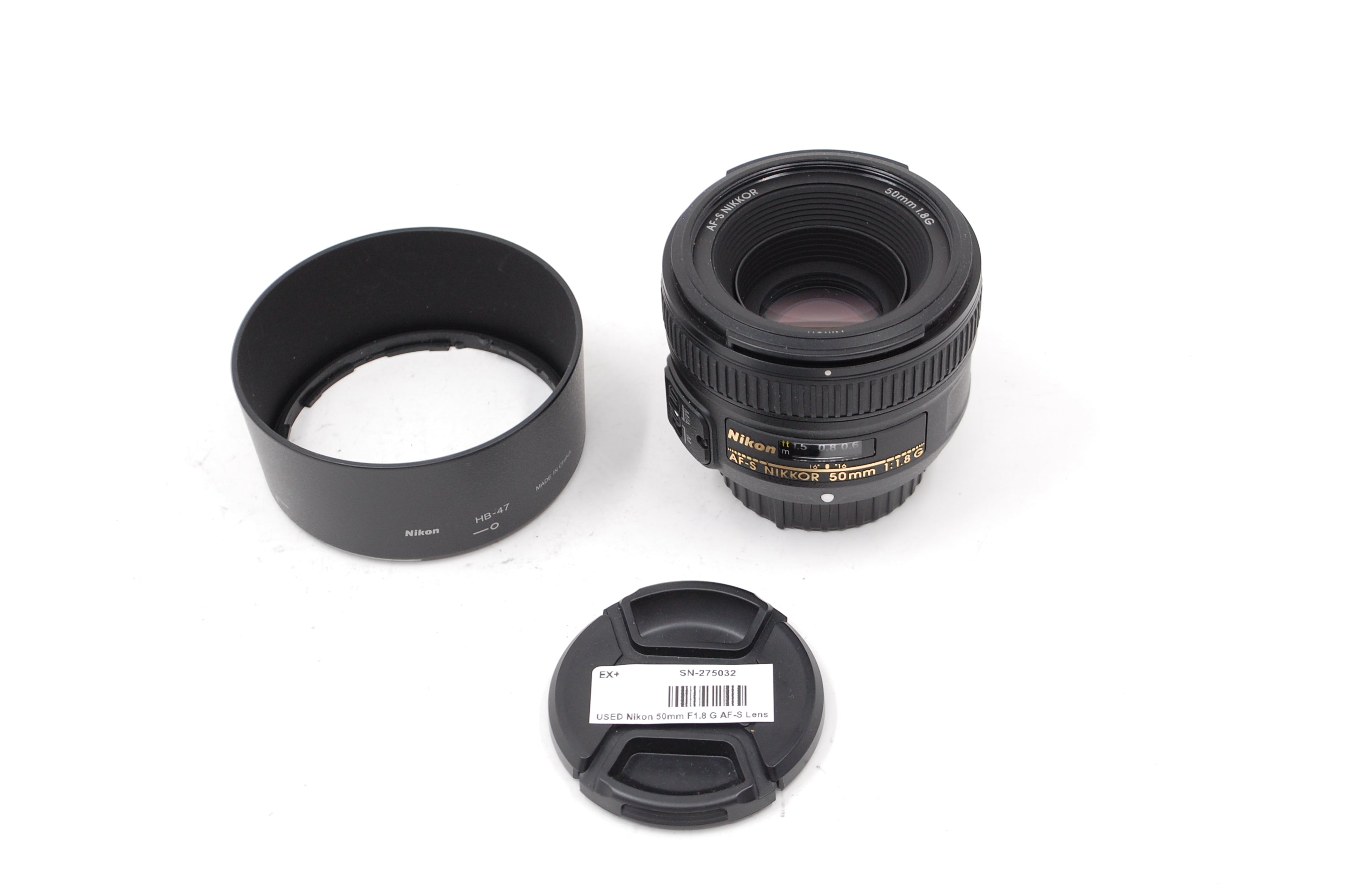 USED Nikon 50mm F1.8 G AF-S Lens