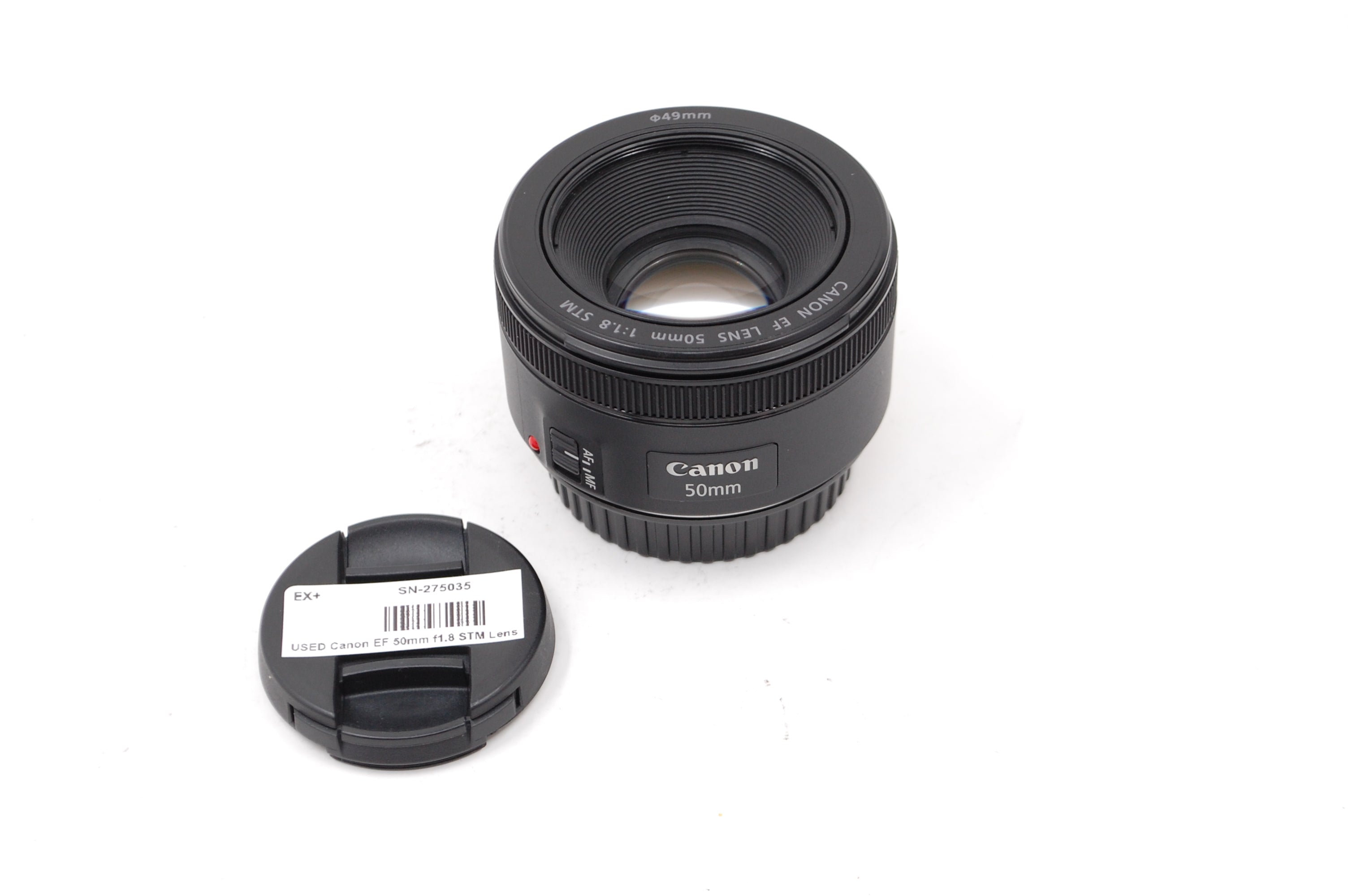 USED Canon EF 50mm f1.8 STM Lens