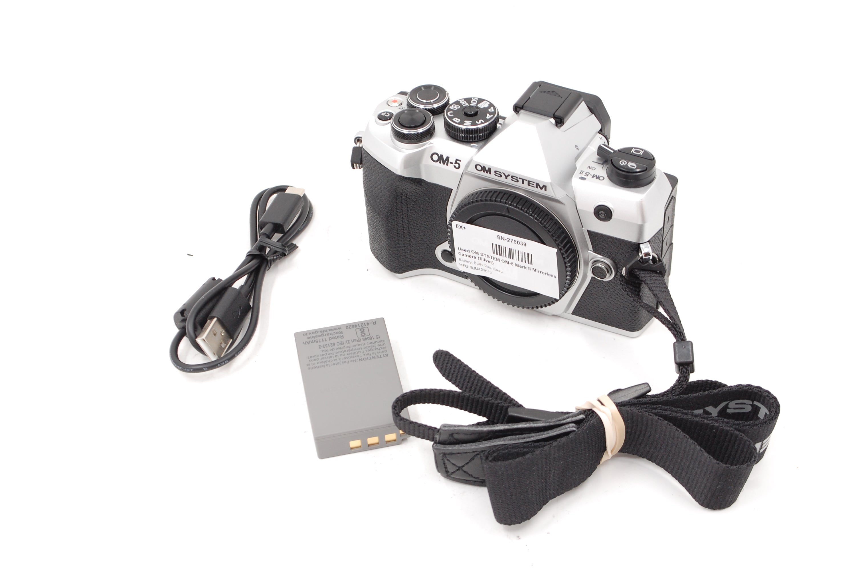 Used OM SYSTEM OM-5 Mark II Mirrorless Camera (Silver)