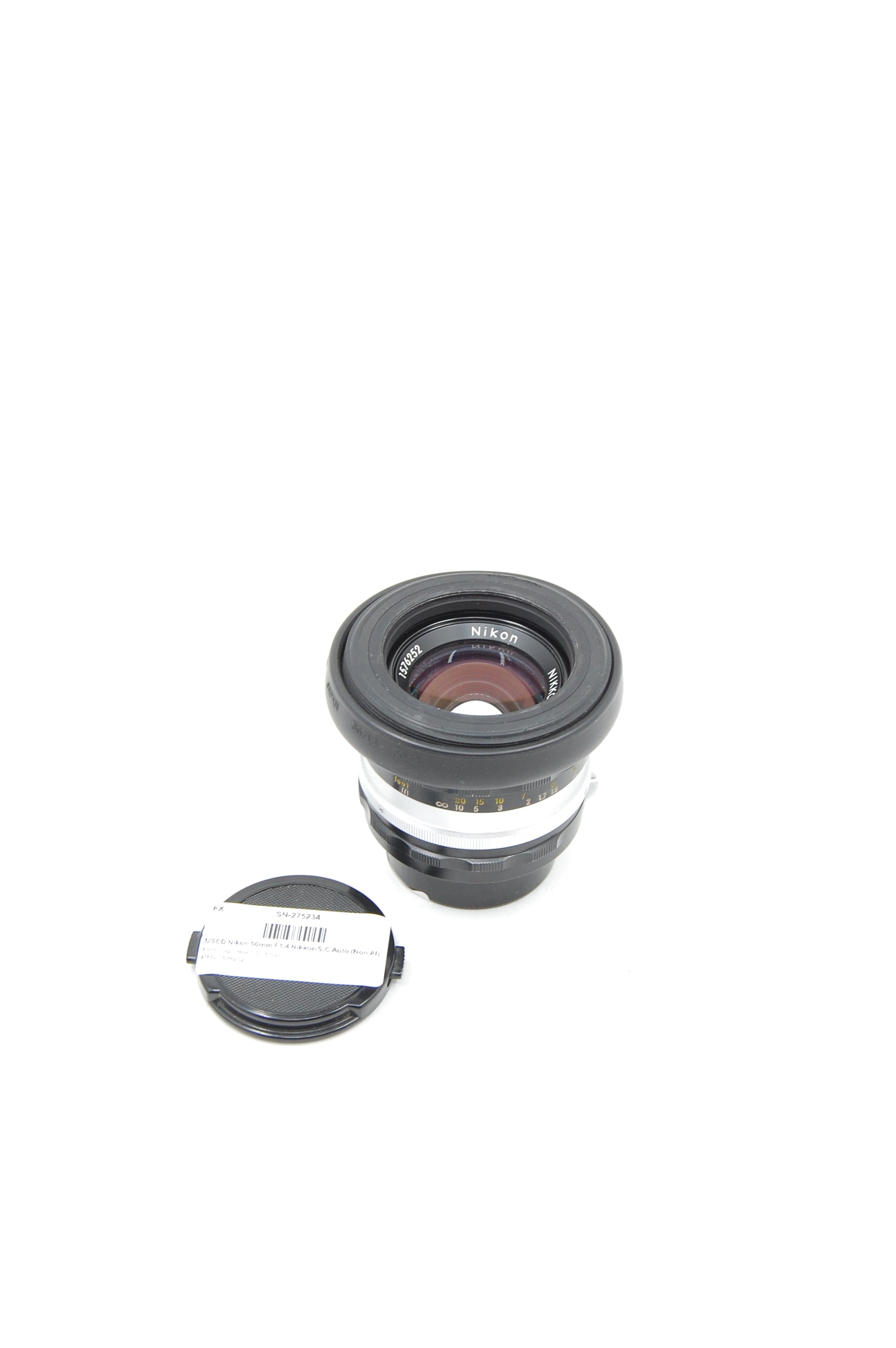 USED Nikon 50mm F1.4 Nikkor-S.C Auto (Non AI)