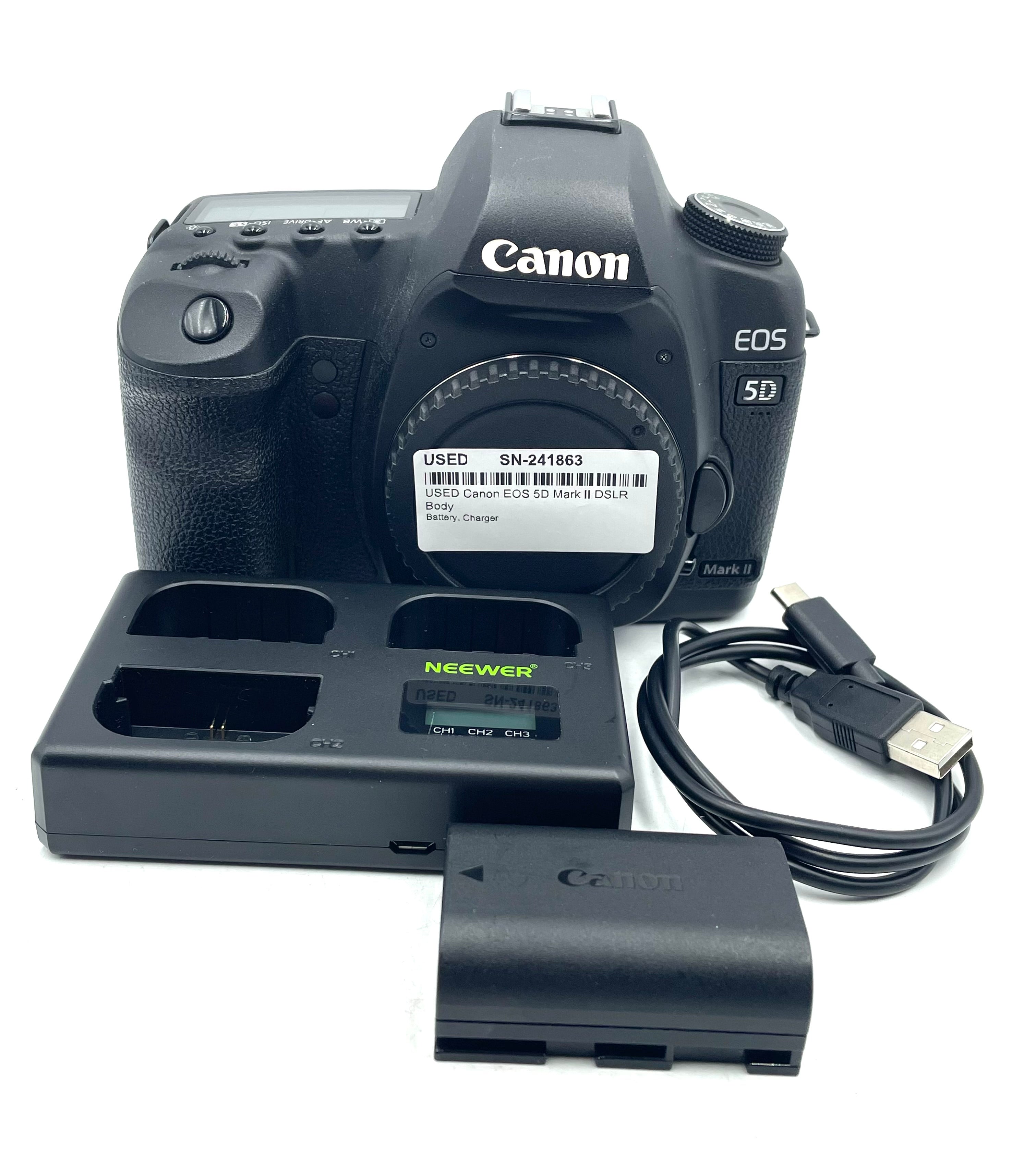 USED Canon EOS 5D Mark II DSLR Body