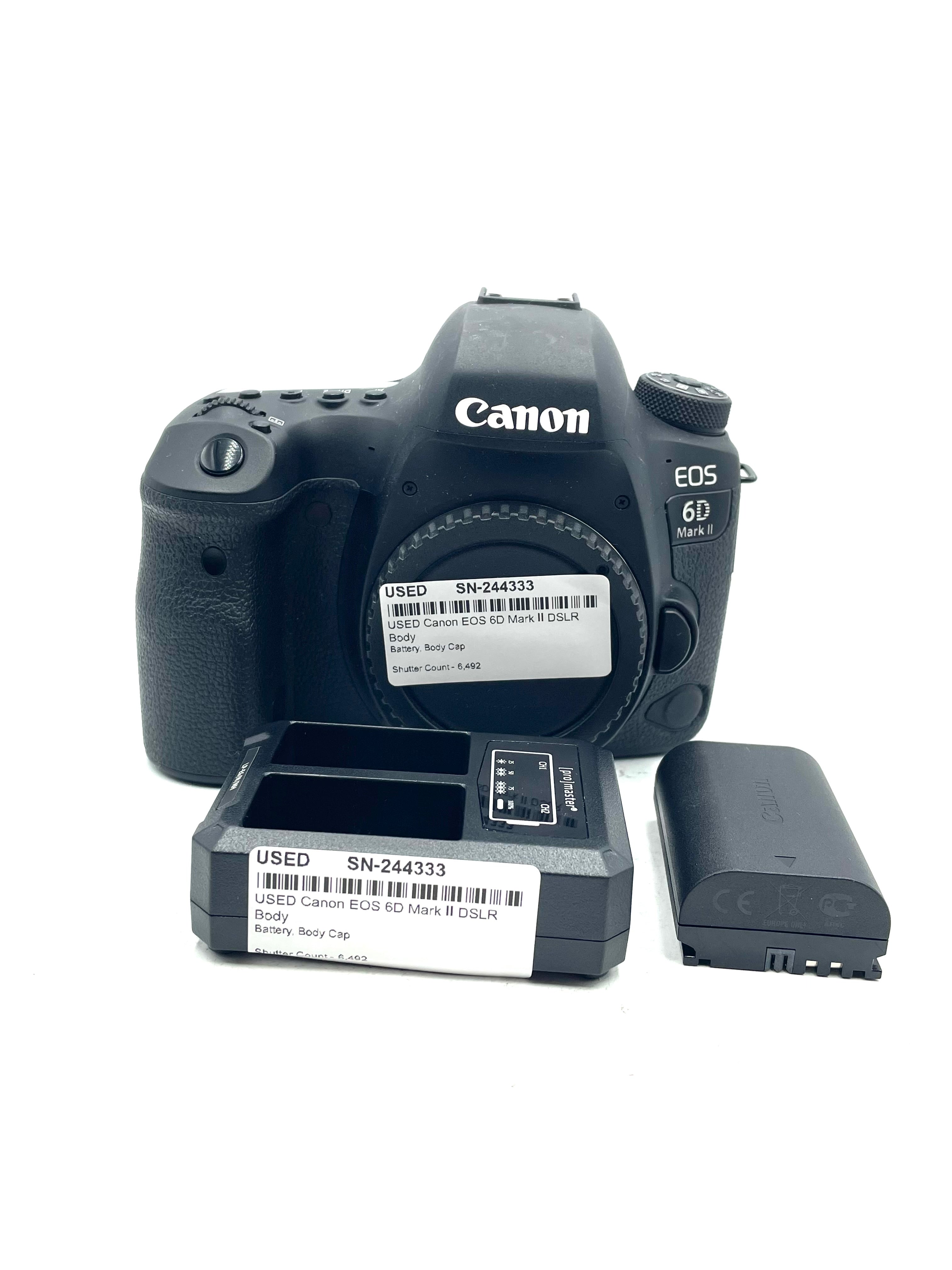 【当日発送】最終値下げ Canon EOS 6D mark2 SDカード付 Canon EOS 6D Mark II MARK2 ボディ SDカード付き