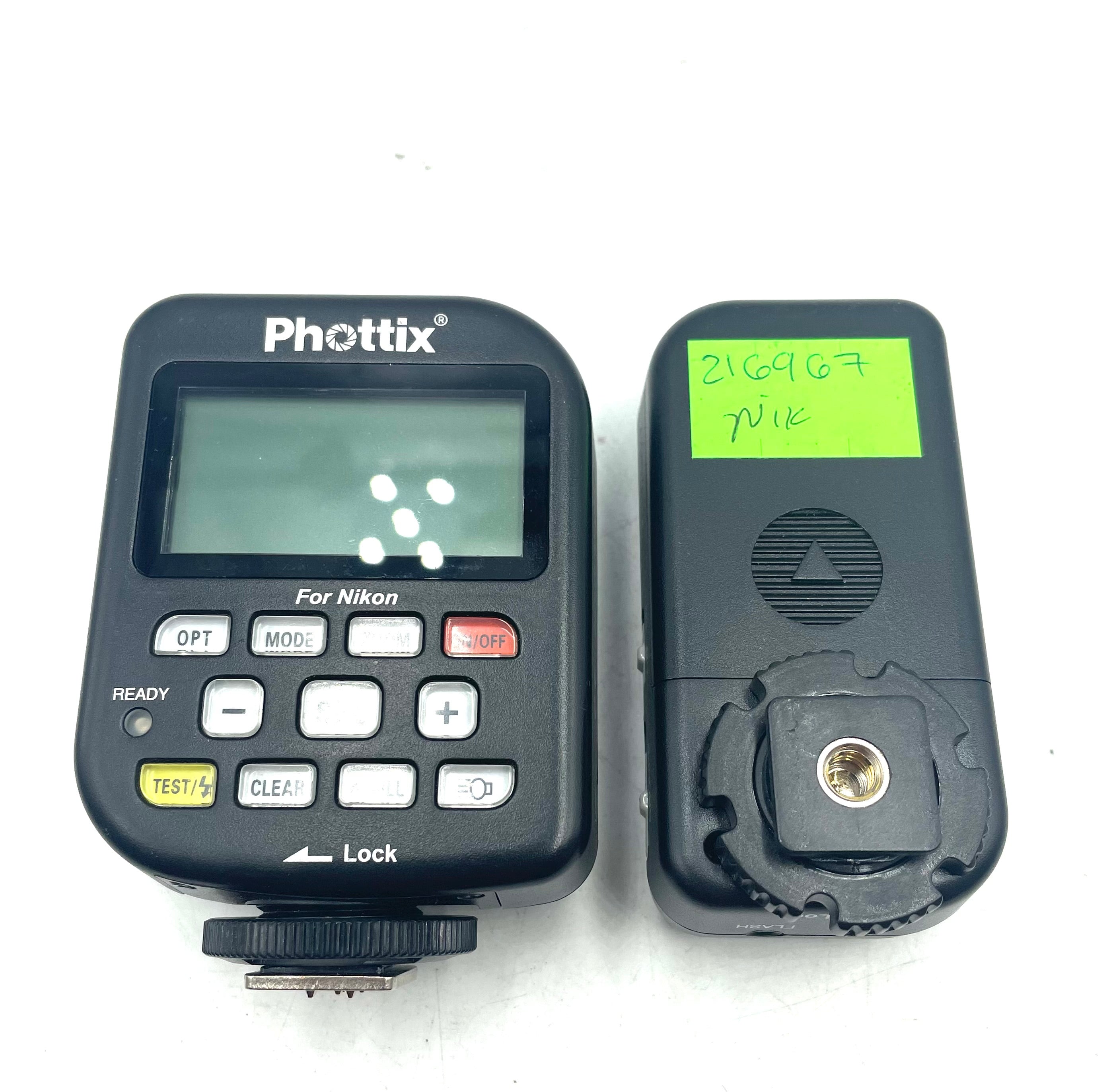 USED Phottix Odin Transmitter Trigger and Receiver for Nikon
