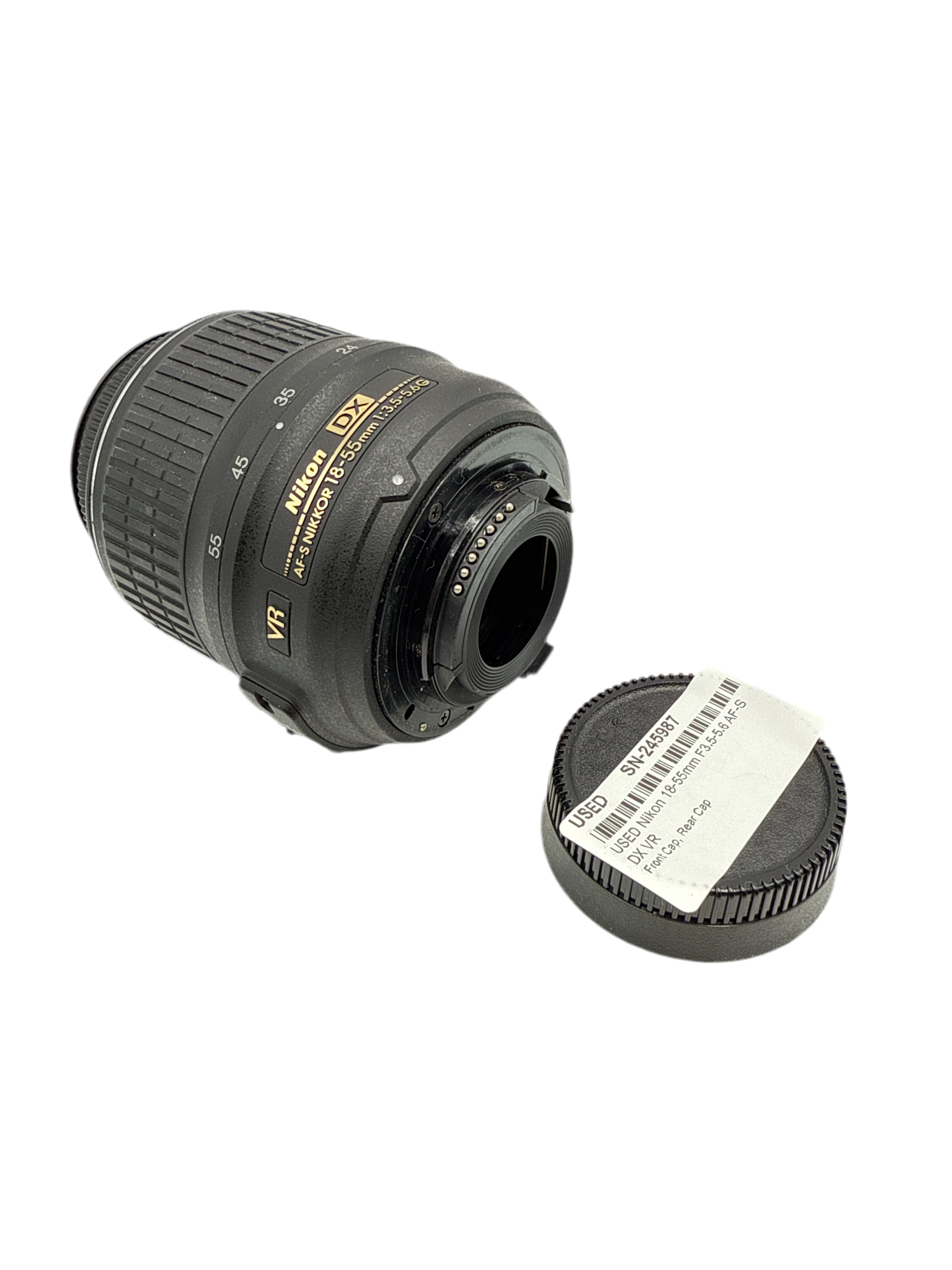 USED Nikon 18-55mm F3.5-5.6 AF-S DX VR