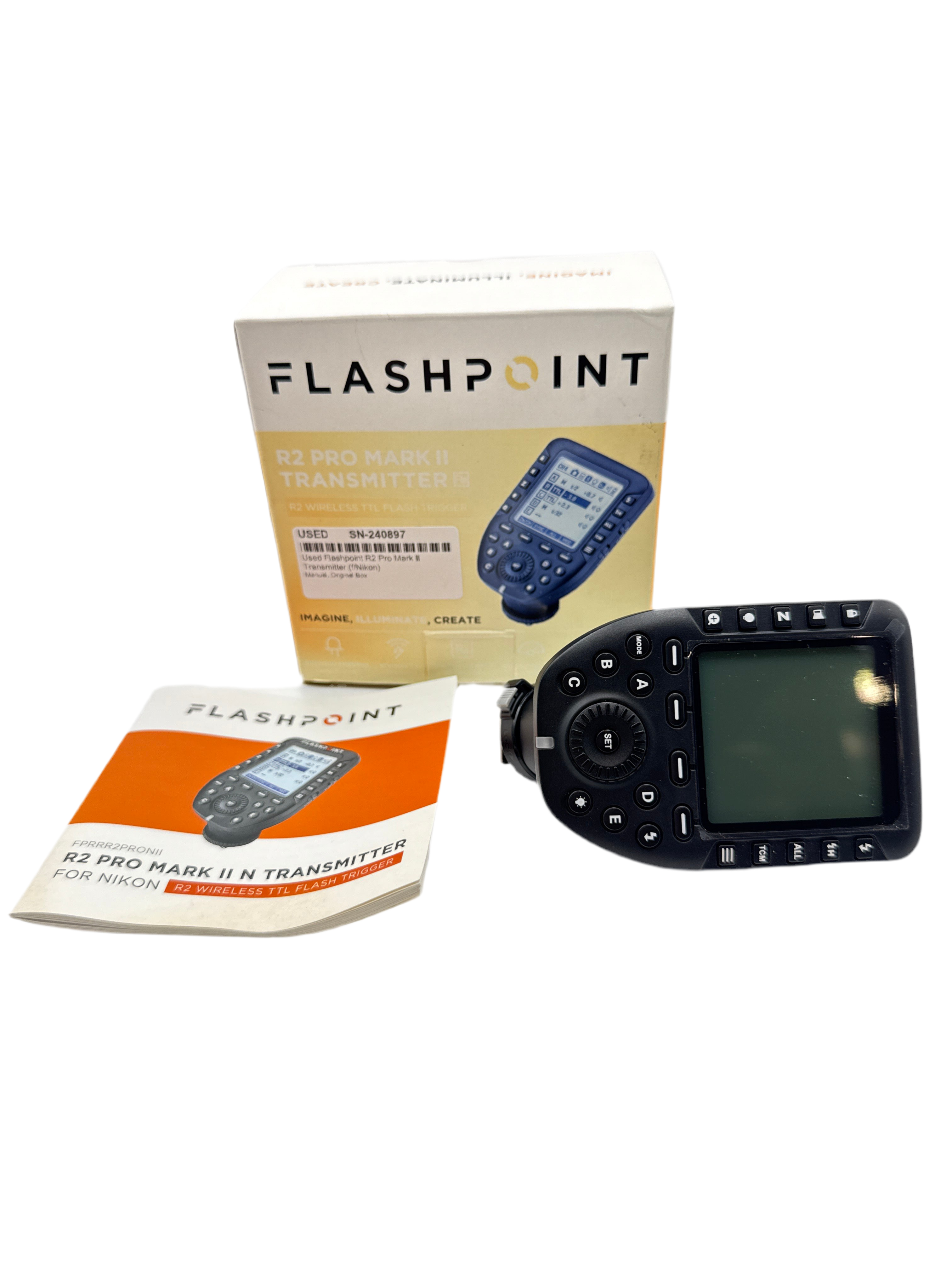 Used Flashpoint R2 Pro Mark II Transmitter (f/Nikon)