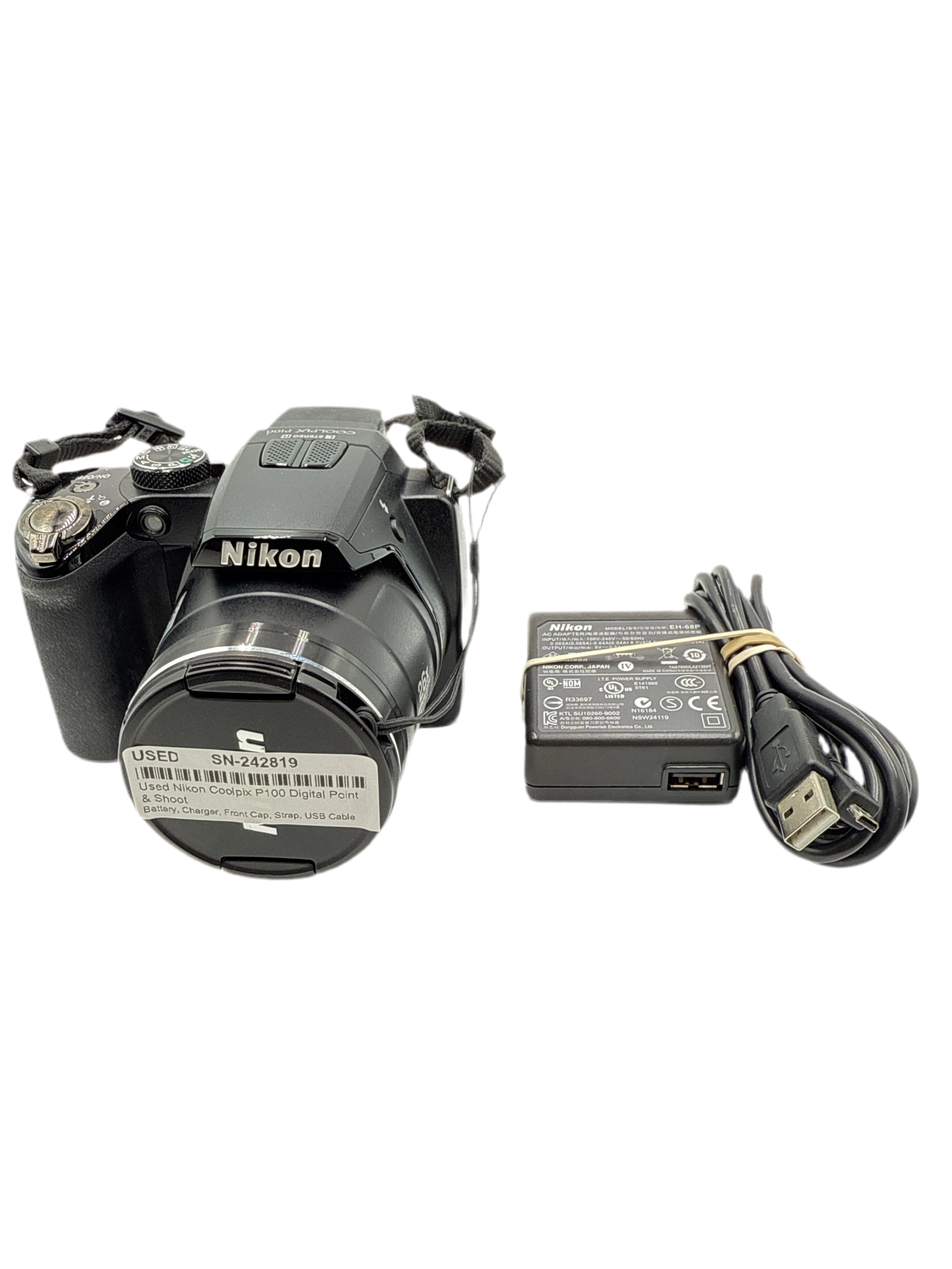 Used Nikon Coolpix P100 Digital Point & Shoot