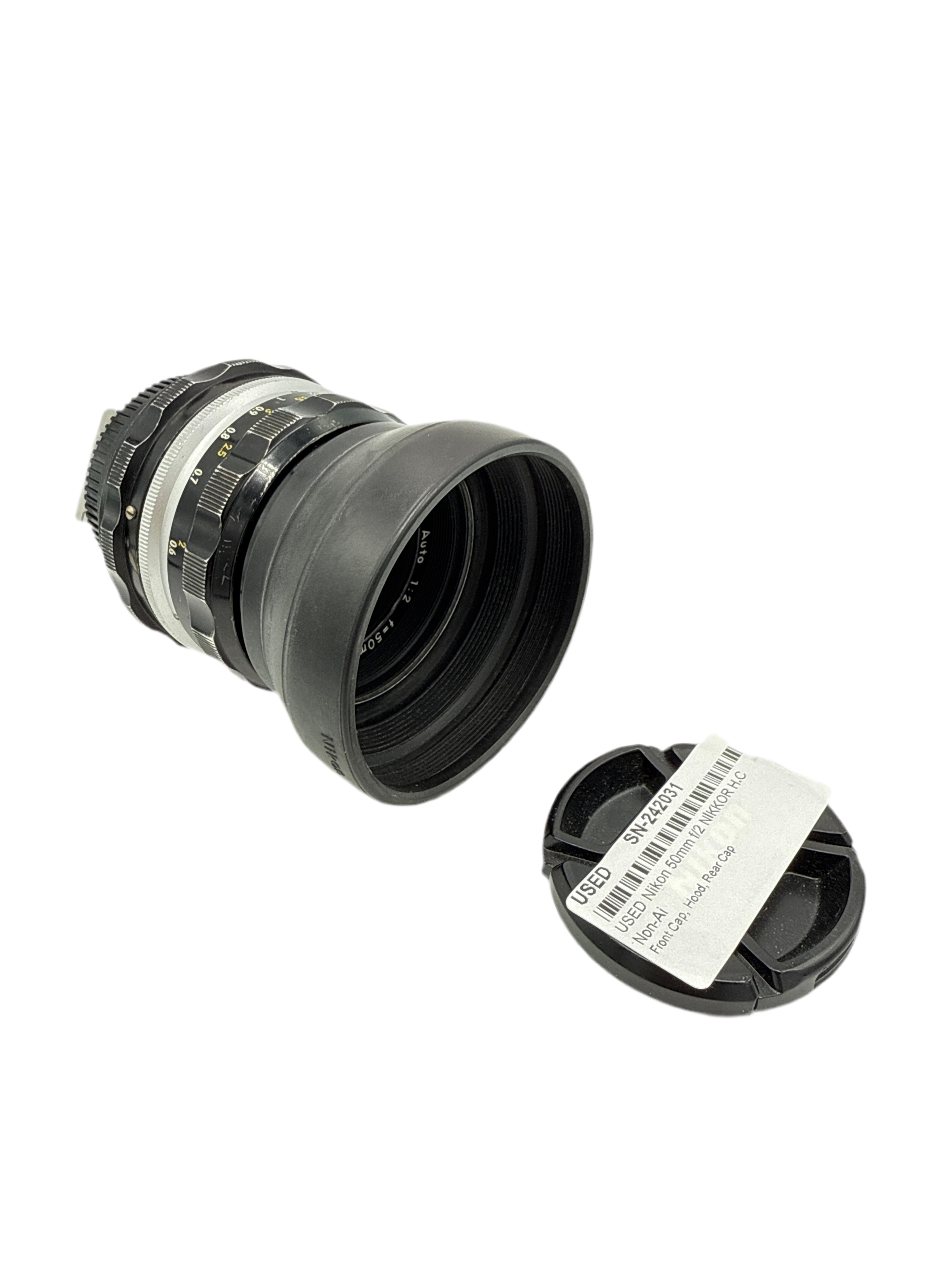 USED Nikon 50mm f/2 NIKKOR H.C Non-Ai