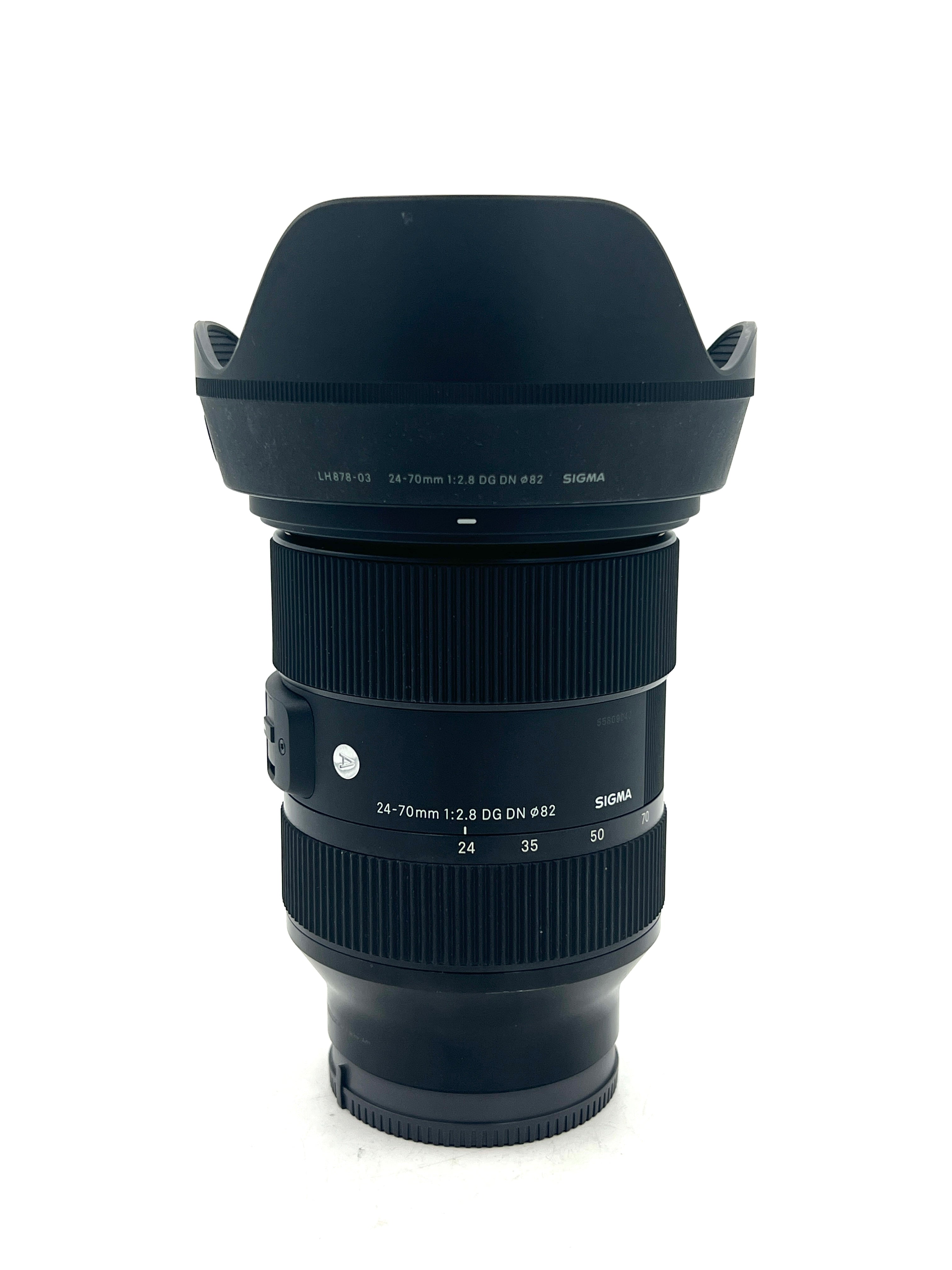 Used Sigma 24-70mm f/2.8 DG DN Art Lens for Sony E