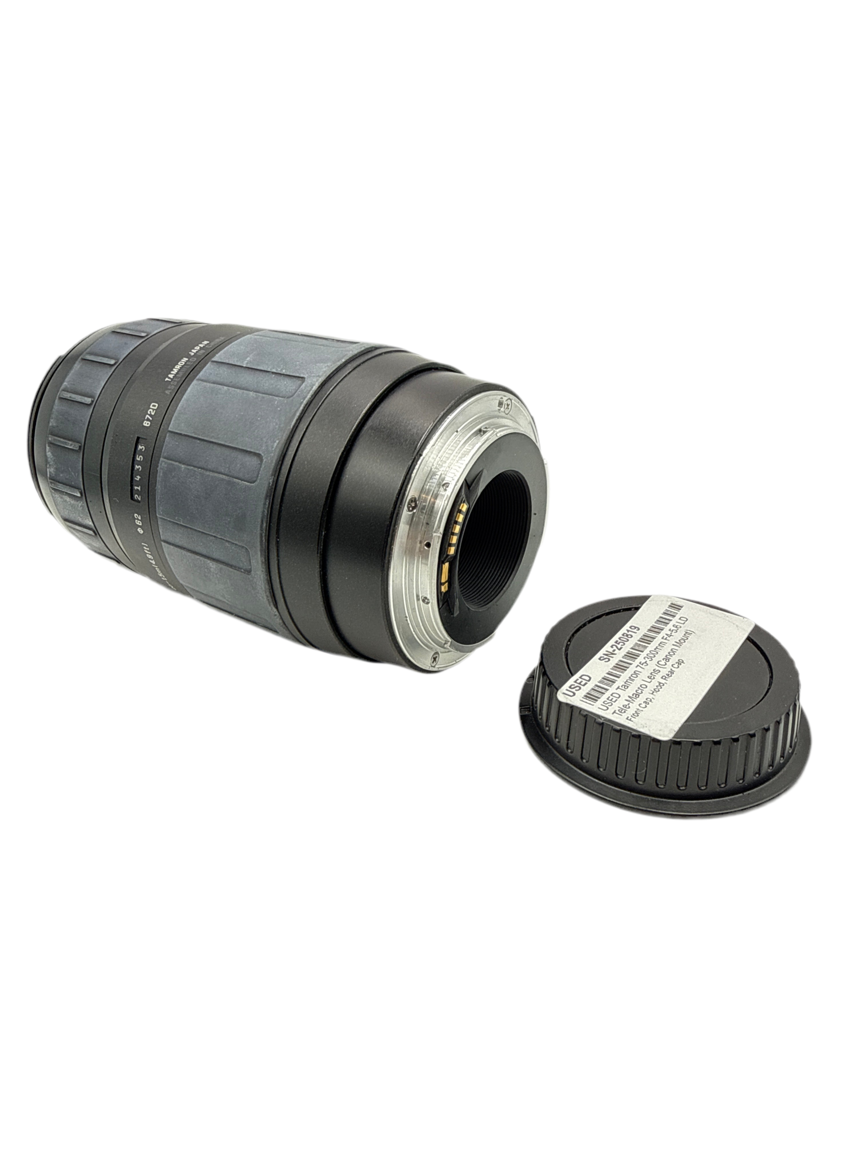 USED Tamron 75-300mm F4-5.6 LD Tele-Macro Lens (Canon Mount)