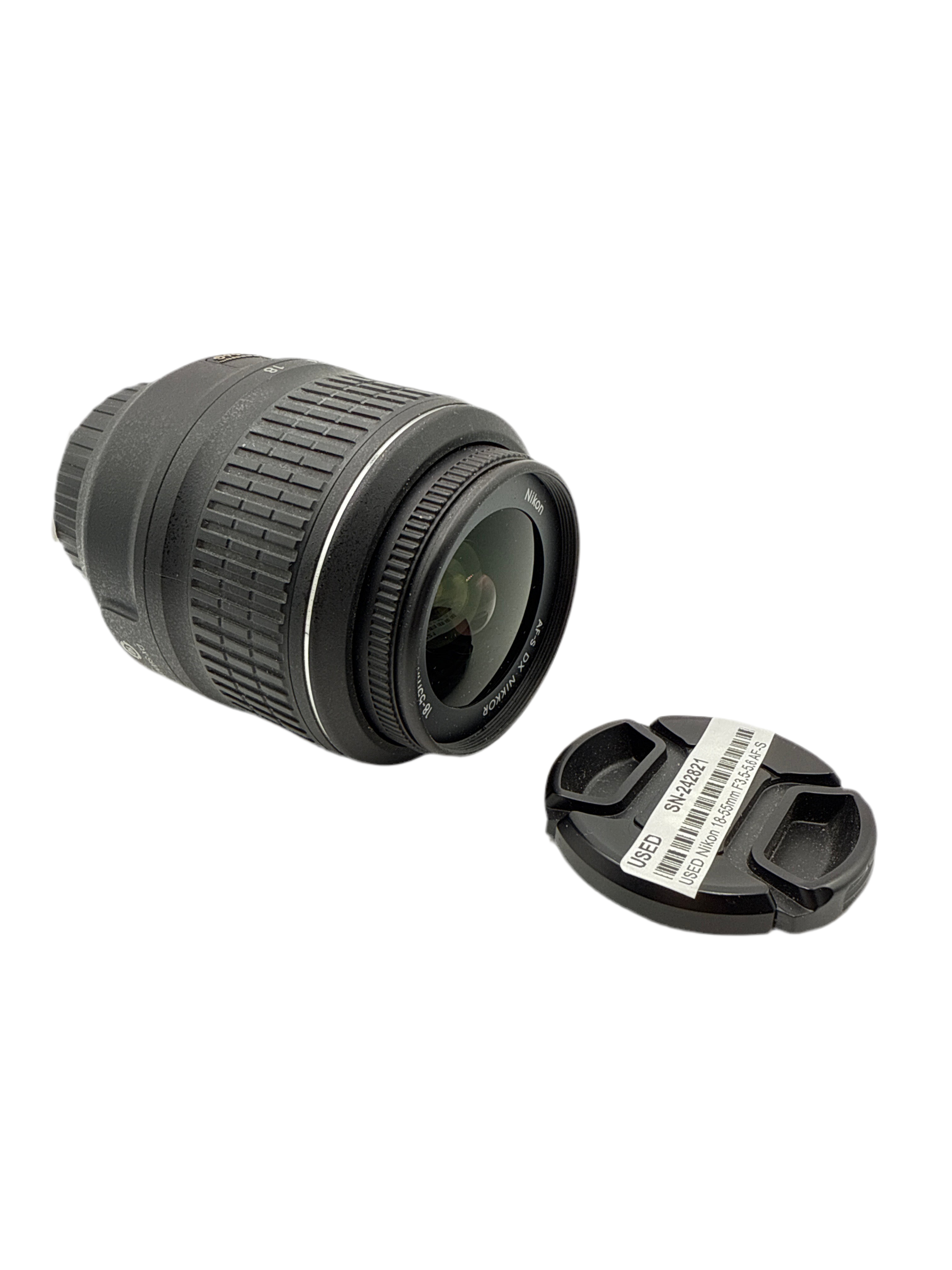 USED Nikon 18-55mm F3.5-5.6 AF-S DX VR