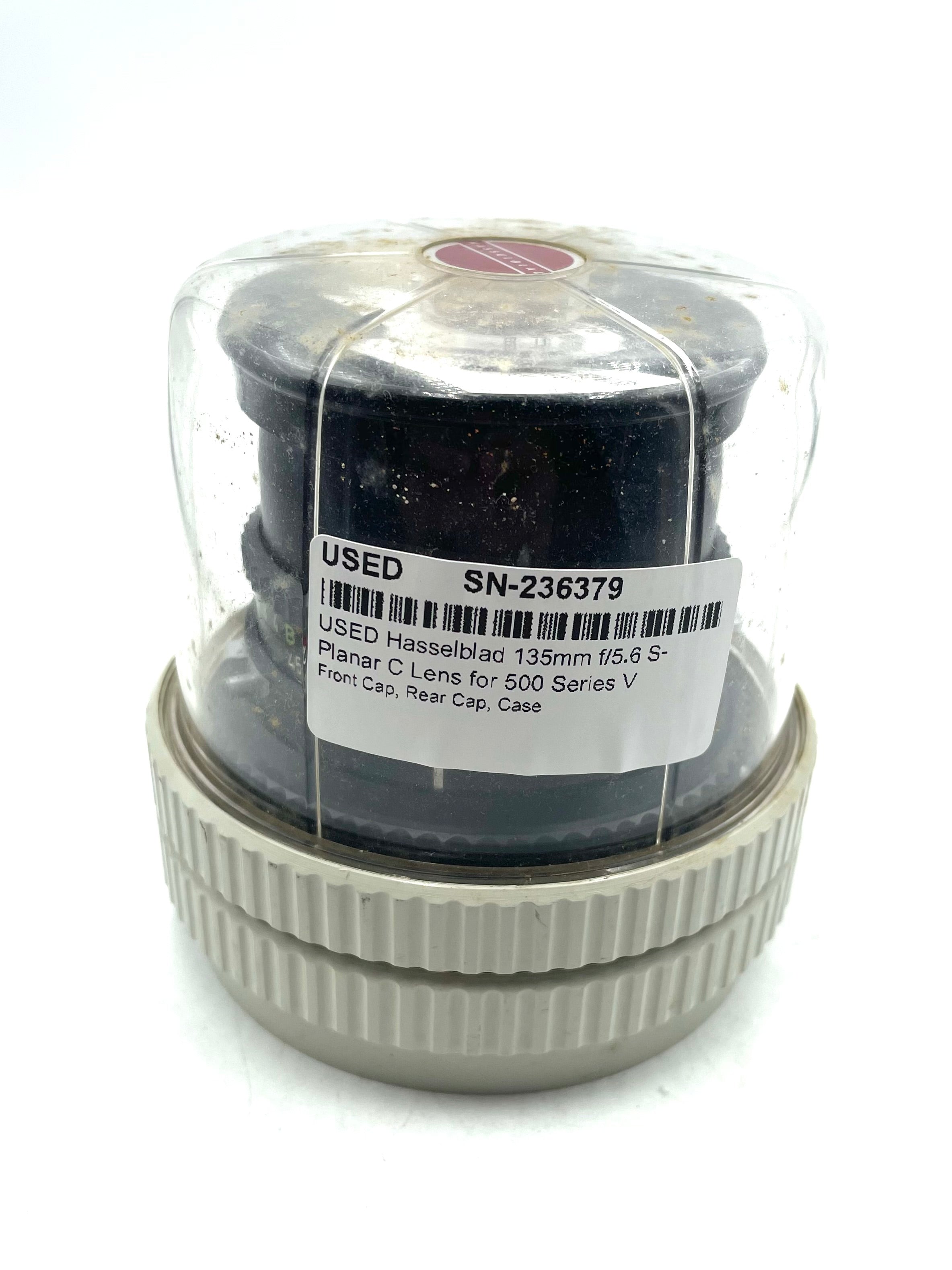 USED Hasselblad 135mm f/5.6 S-Planar C Lens for 500 Series V System, Black with Chrome Filter Ring {Bayonet 50} For Use with Bellows, or Variable Extension Tube