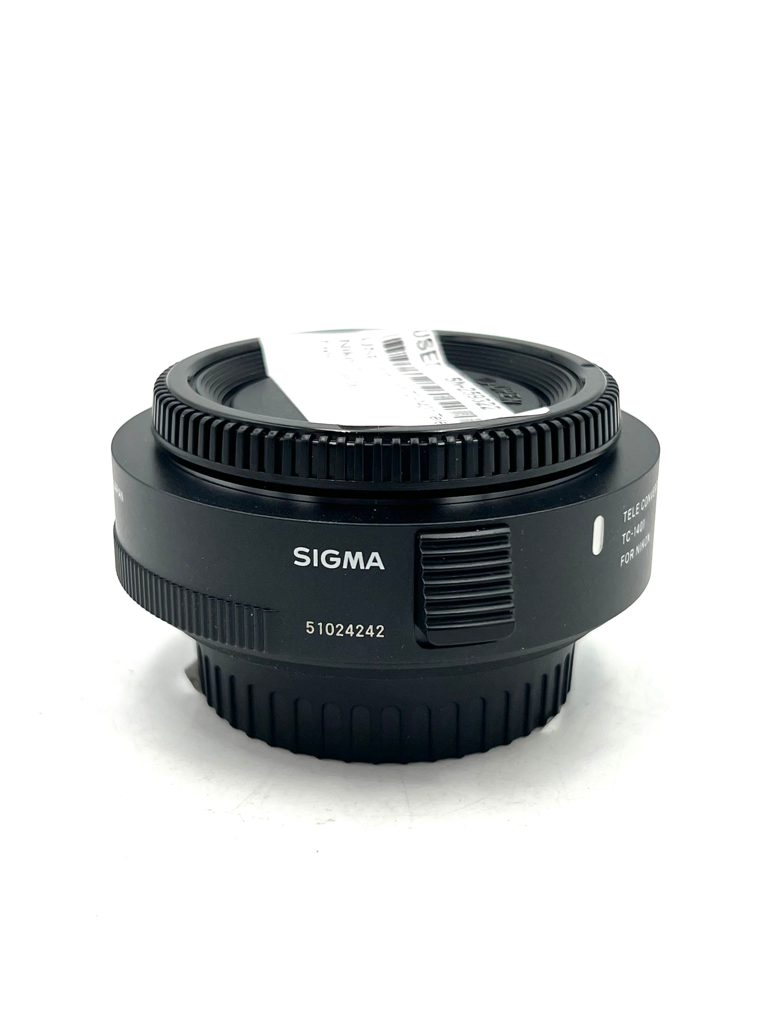 USED Sigma 1.4X TC-1401 Tele for Nikon Nikon F