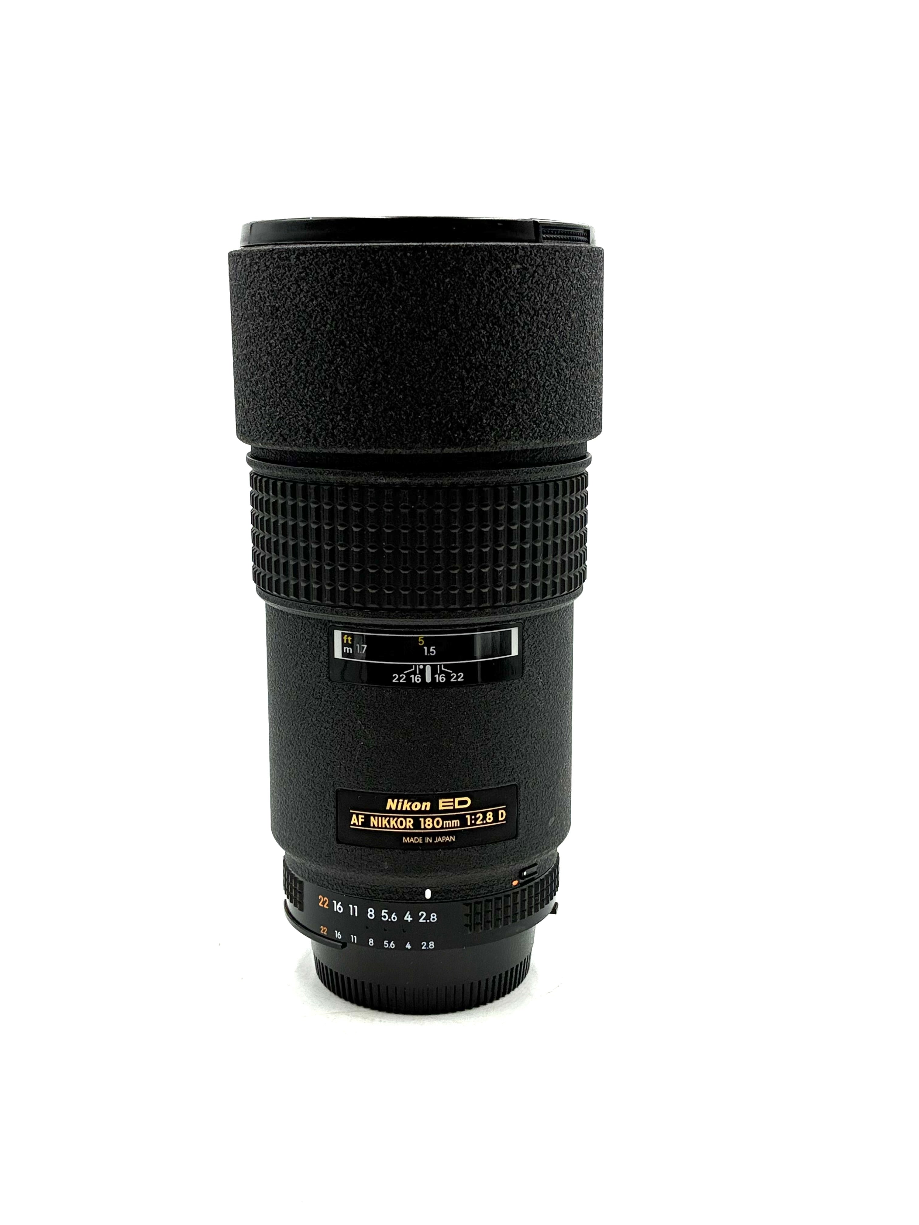 USED Nikon 180mm F2.8D AF ED-IF Lens