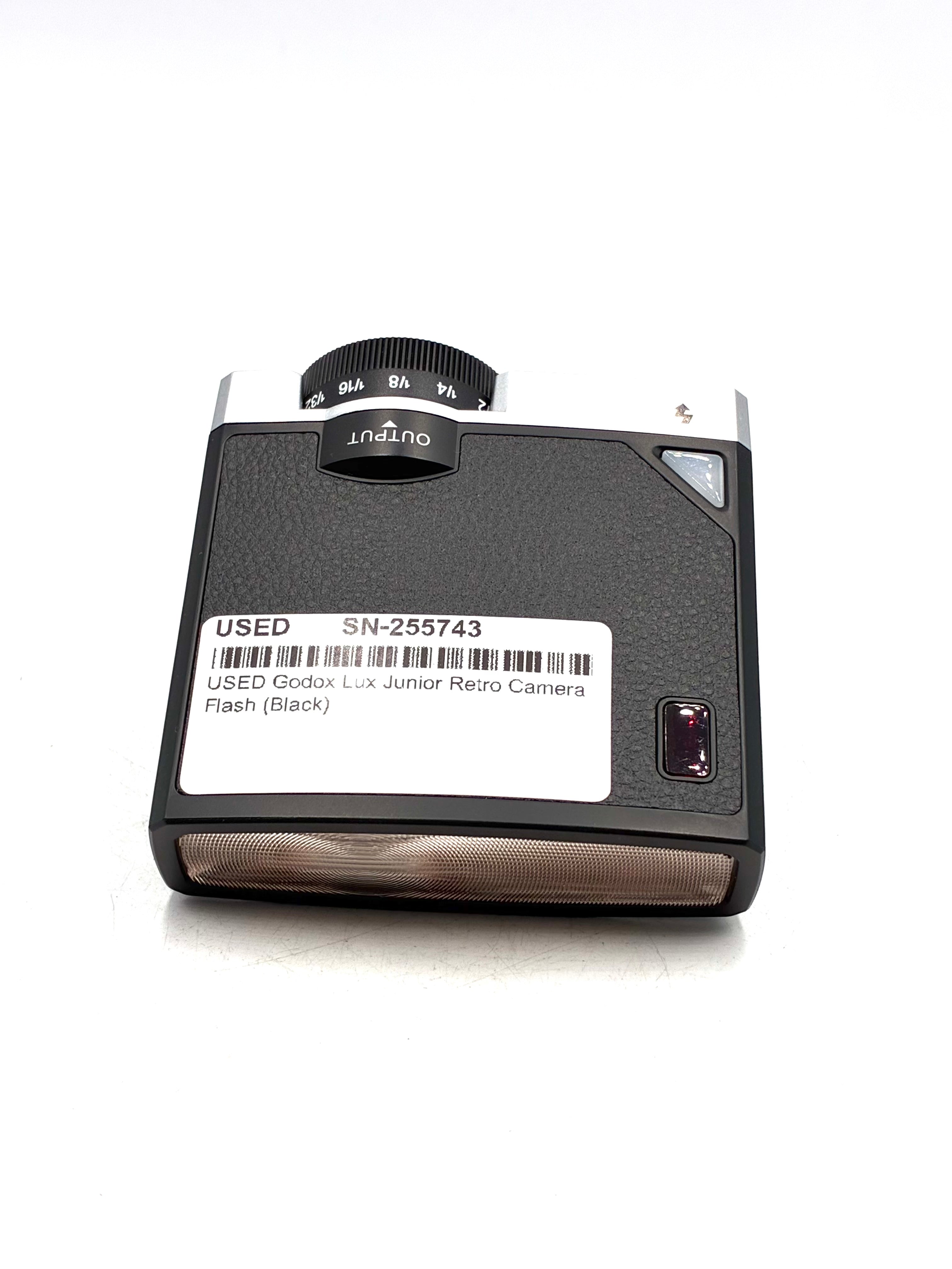 USED Godox Lux Junior Retro Camera Flash (Black)