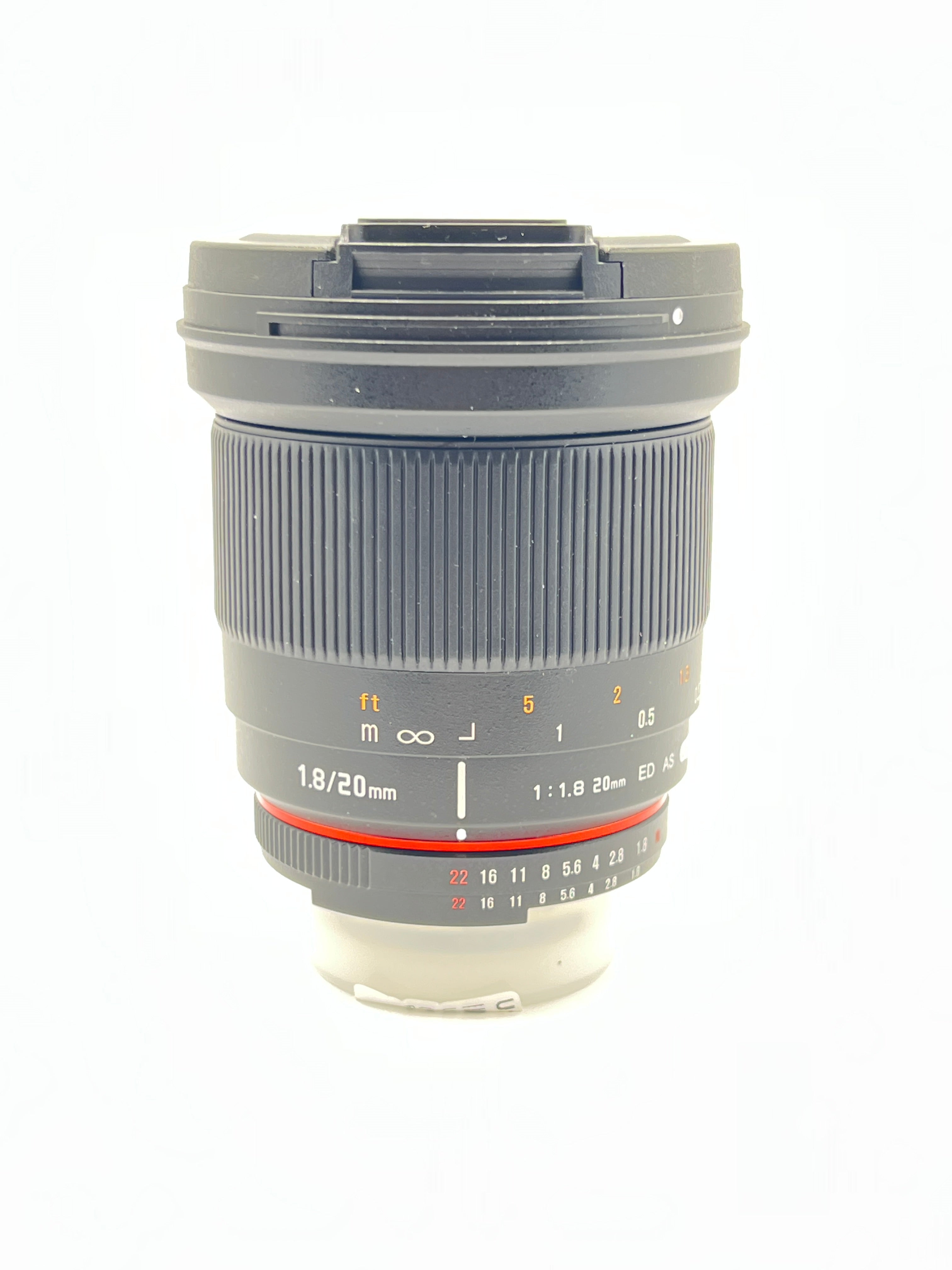 Used Rokinon 20mm f1.8 ED AS UMC (Nikon-F) MF Lens