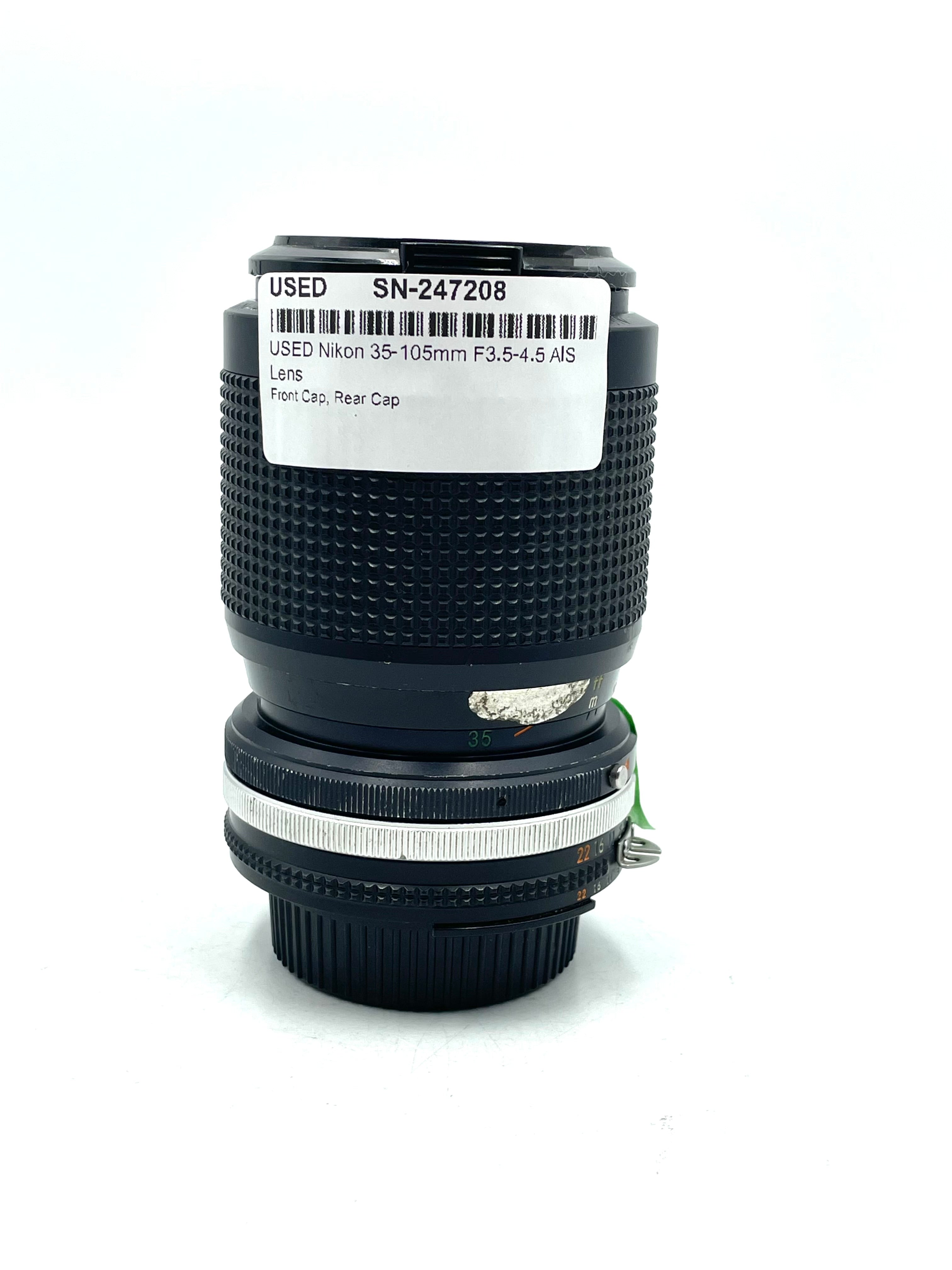 USED Nikon 35-105mm F3.5-4.5 AIS Lens