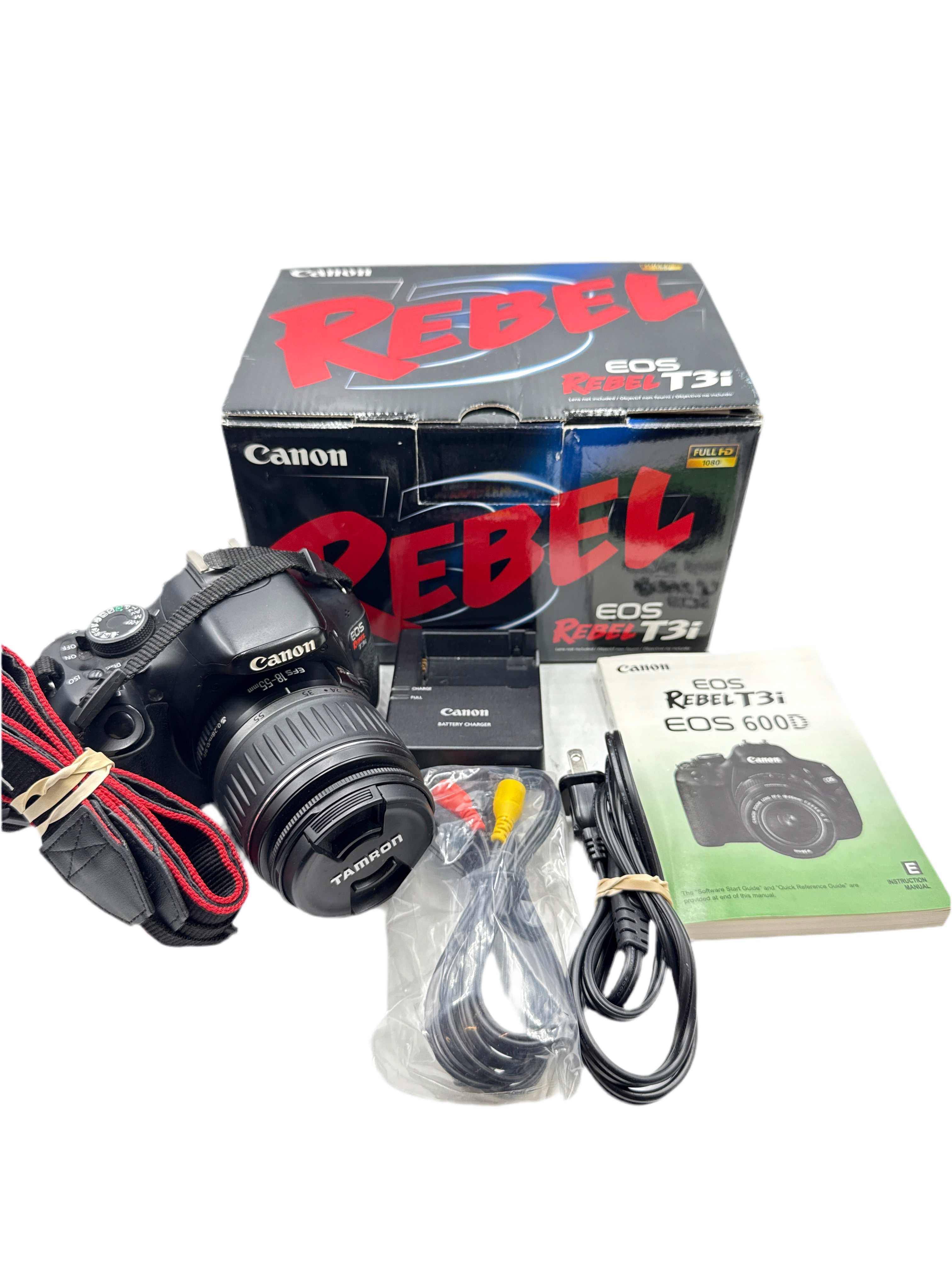 USED Canon EOS Rebel T3i Digital W/ 18-55mm SLR Kit