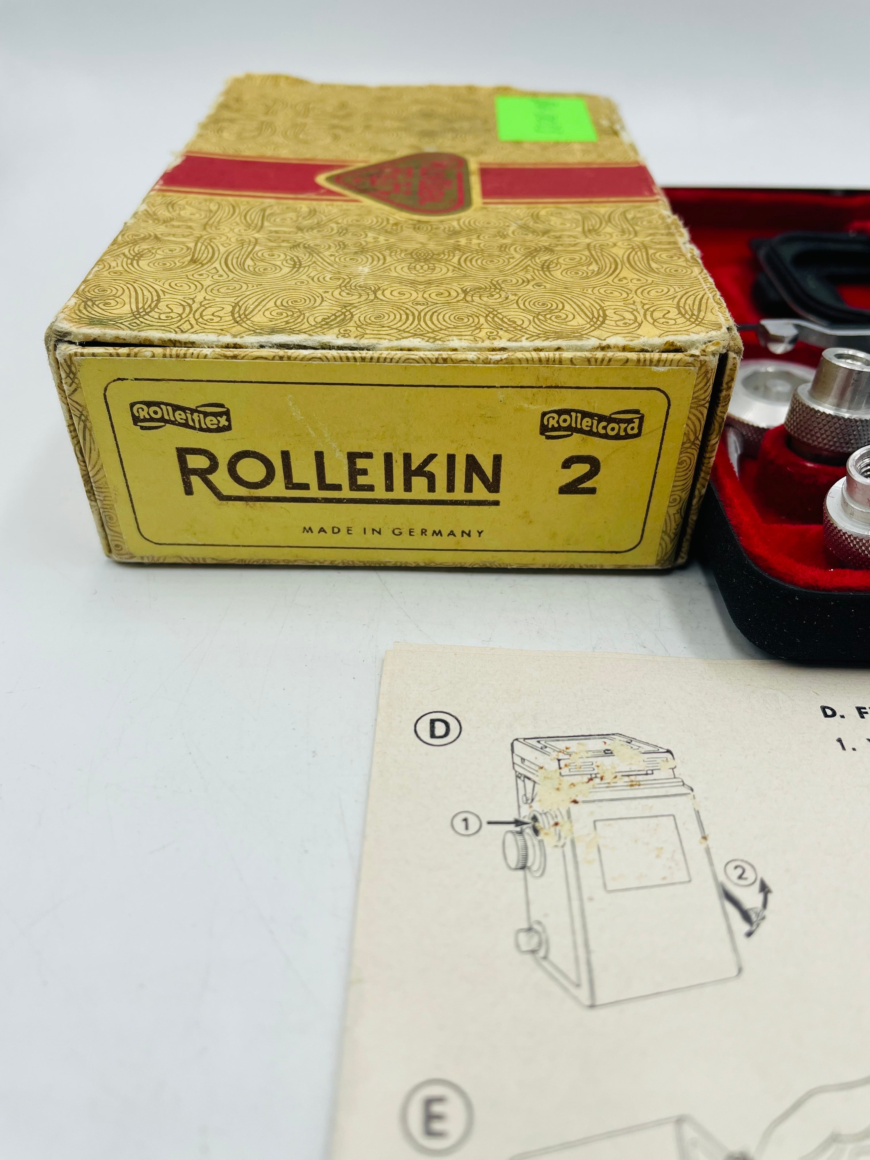 Rolleiflex Rolleikin 2 35mm Film Adapter Set (0033)