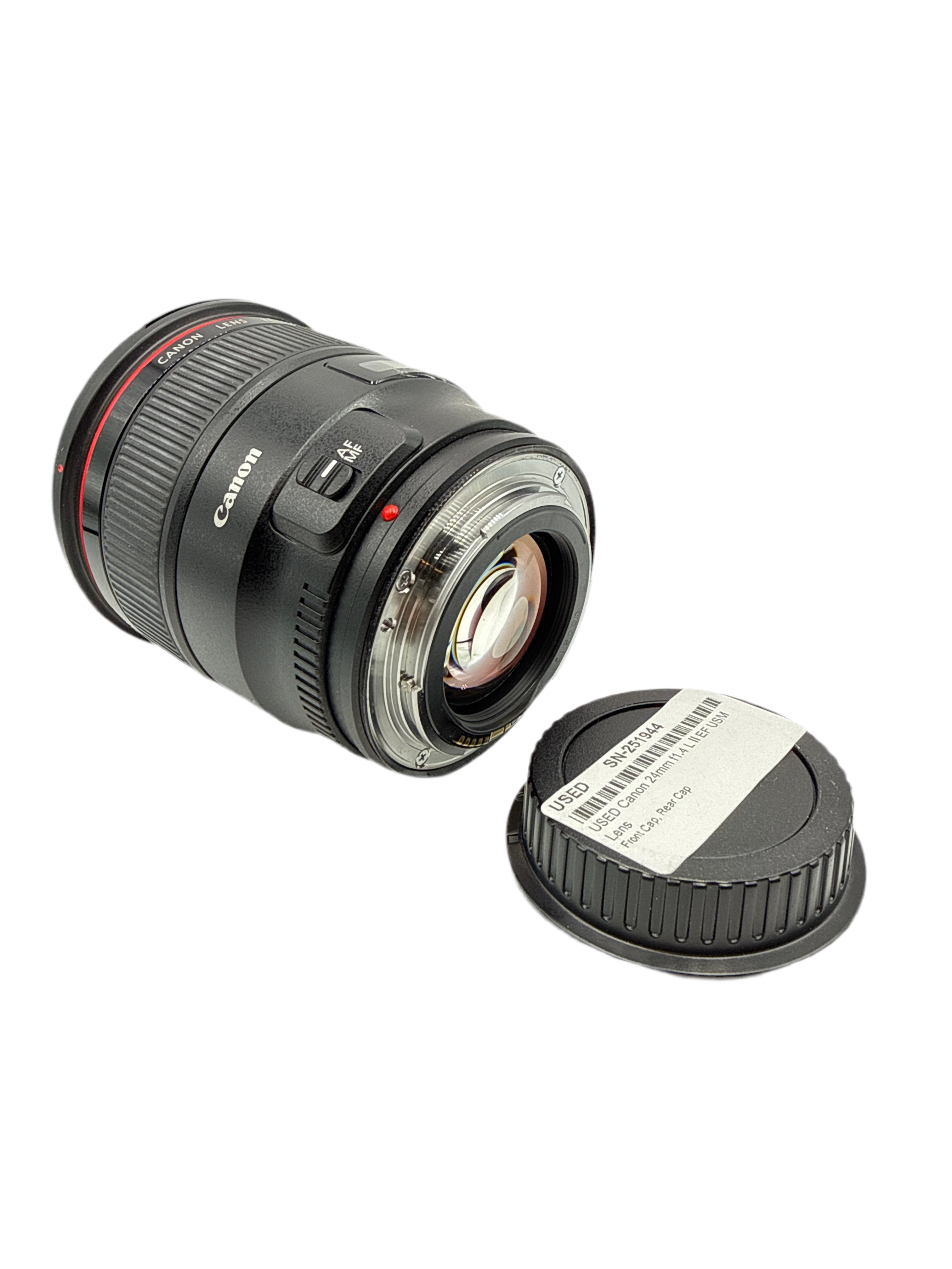 USED Canon 24mm f1.4 L II EF USM Lens