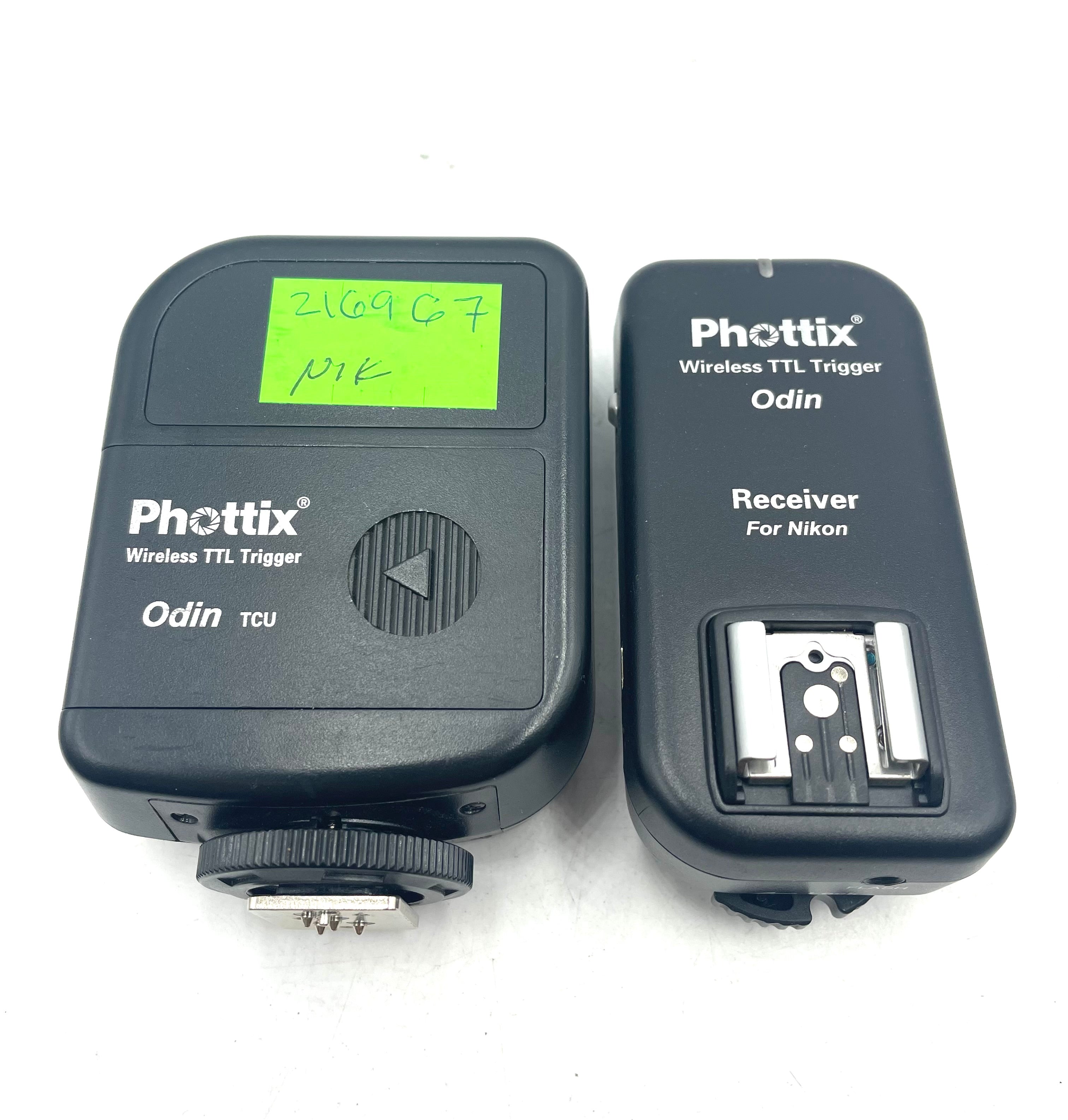 USED Phottix Odin Transmitter Trigger and Receiver for Nikon