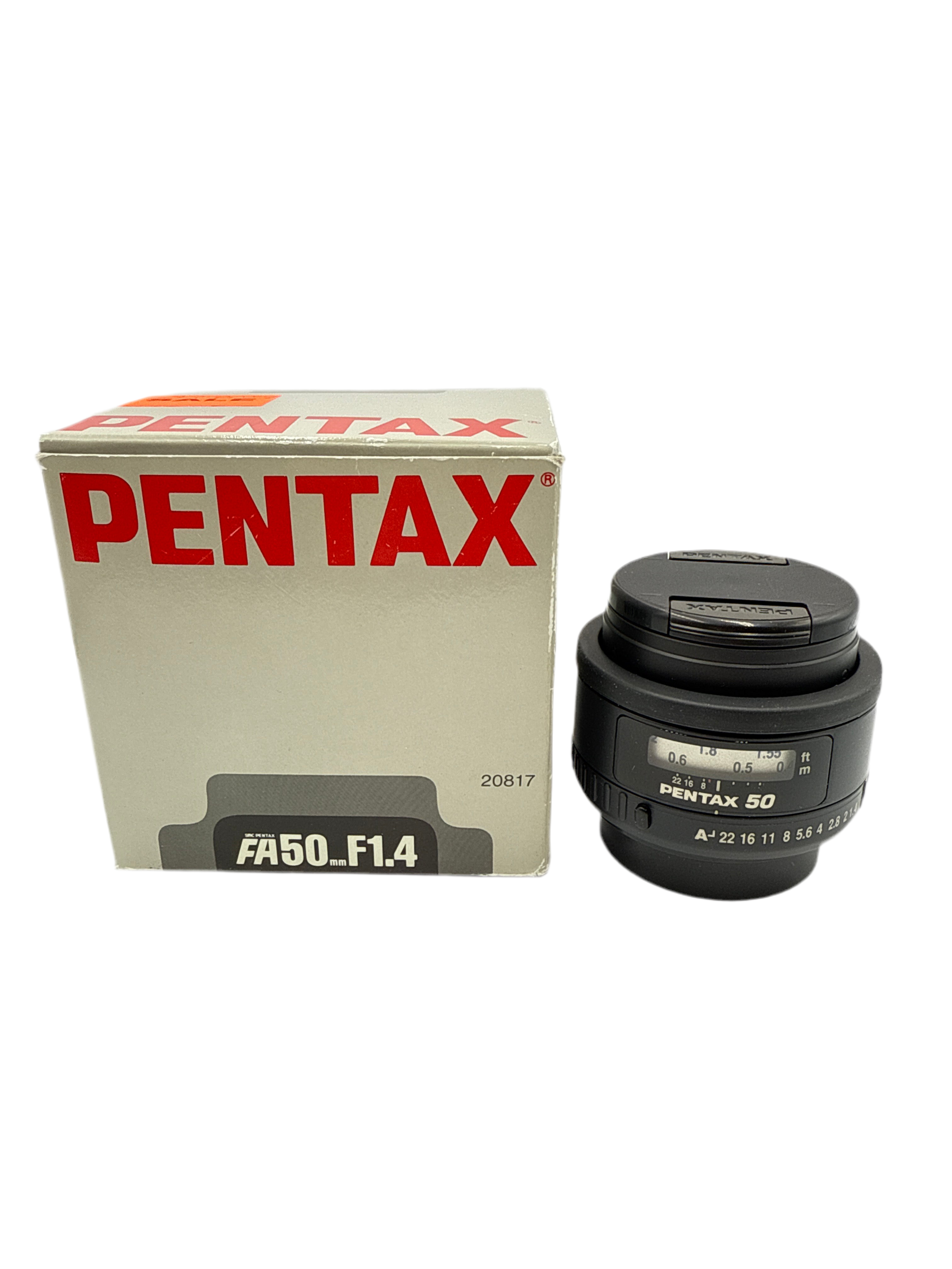 Pentax SMC-FA 50mm f/1.4 - NEW OLD STOCK (0039)