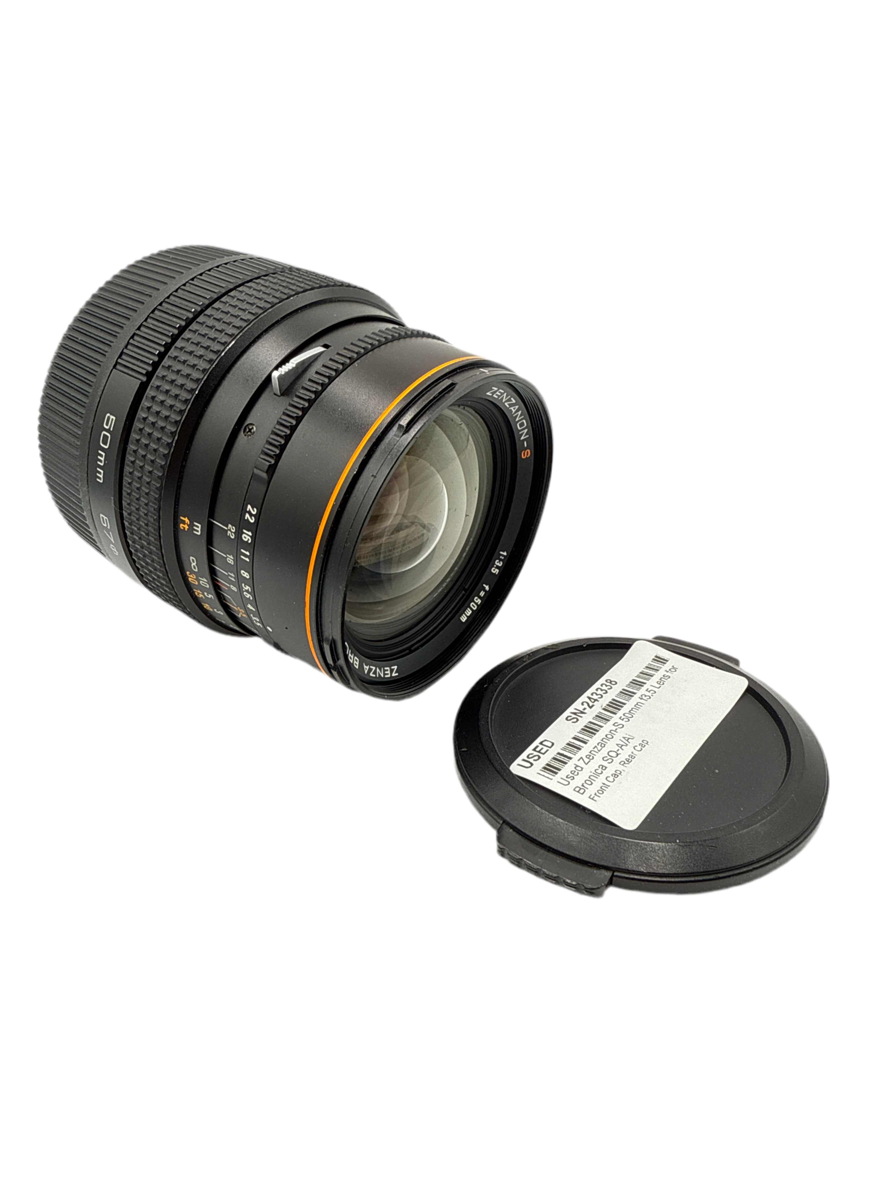 Used Zenzanon-S 50mm f3.5 Lens for Bronica SQ-A/Ai