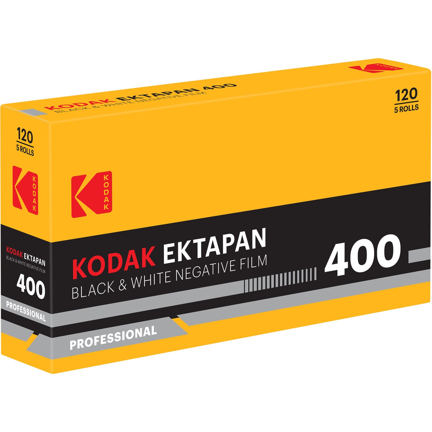 Kodak Ektapan 400 Black & White Negative Film (120 Roll, 5-pack)