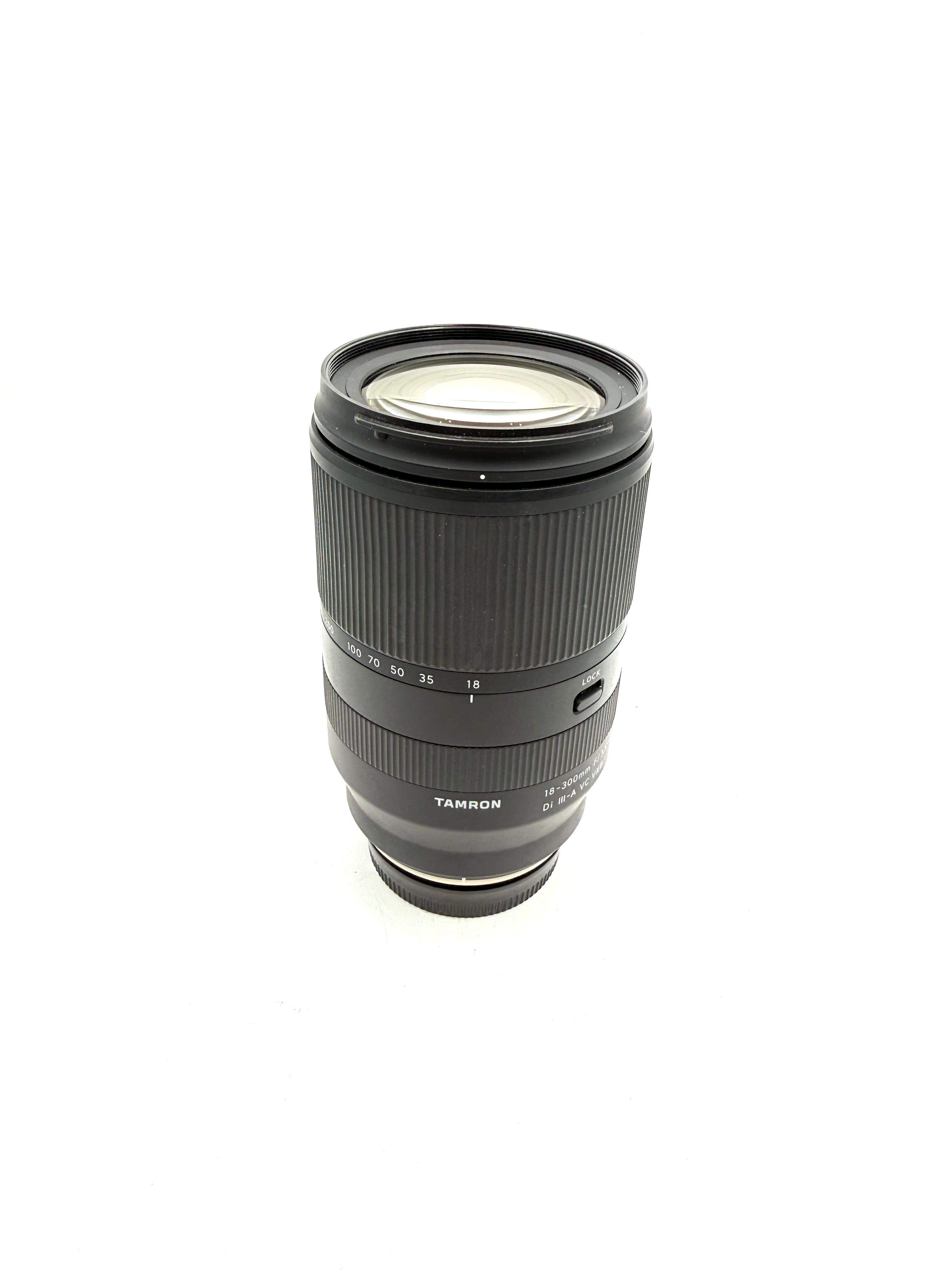 Used Tamron 18-300mm F3.5-6.3 Di III-A VC VXD Lens for Fuji X Mount 