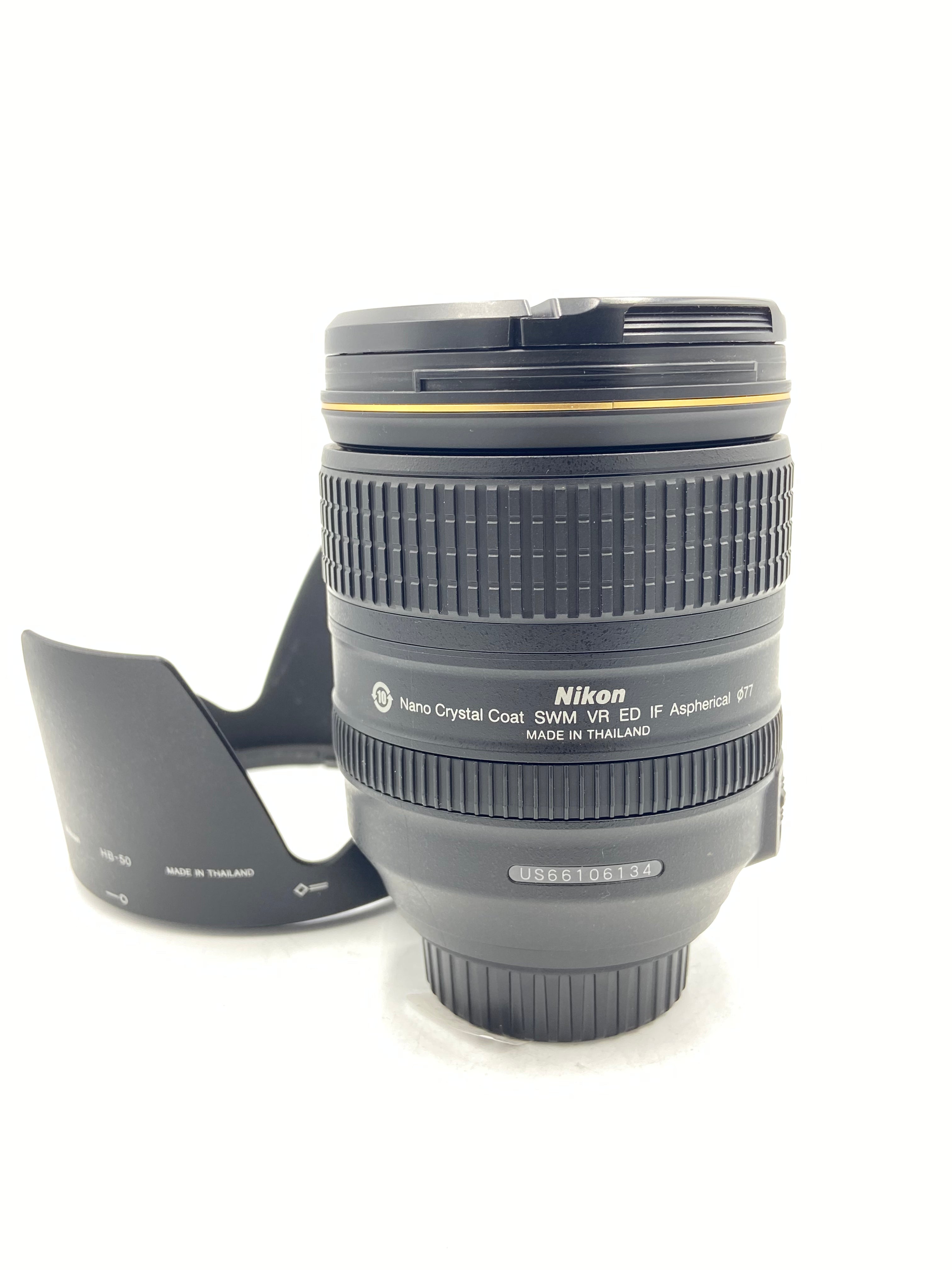 USED Nikon 24-120mm F4 G ED VR AF-S Lens
