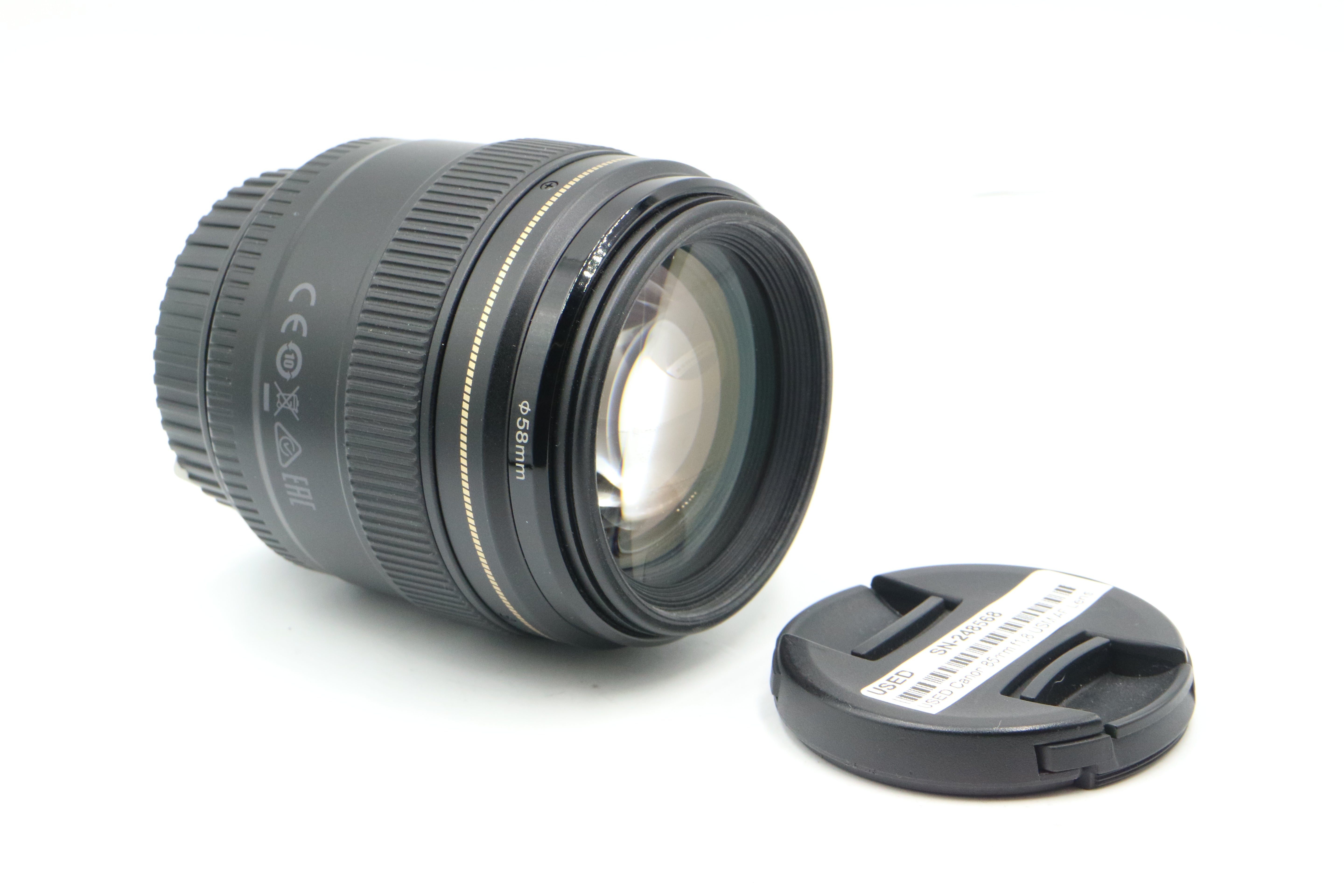 USED Canon 85mm f1.8 USM AF Lens