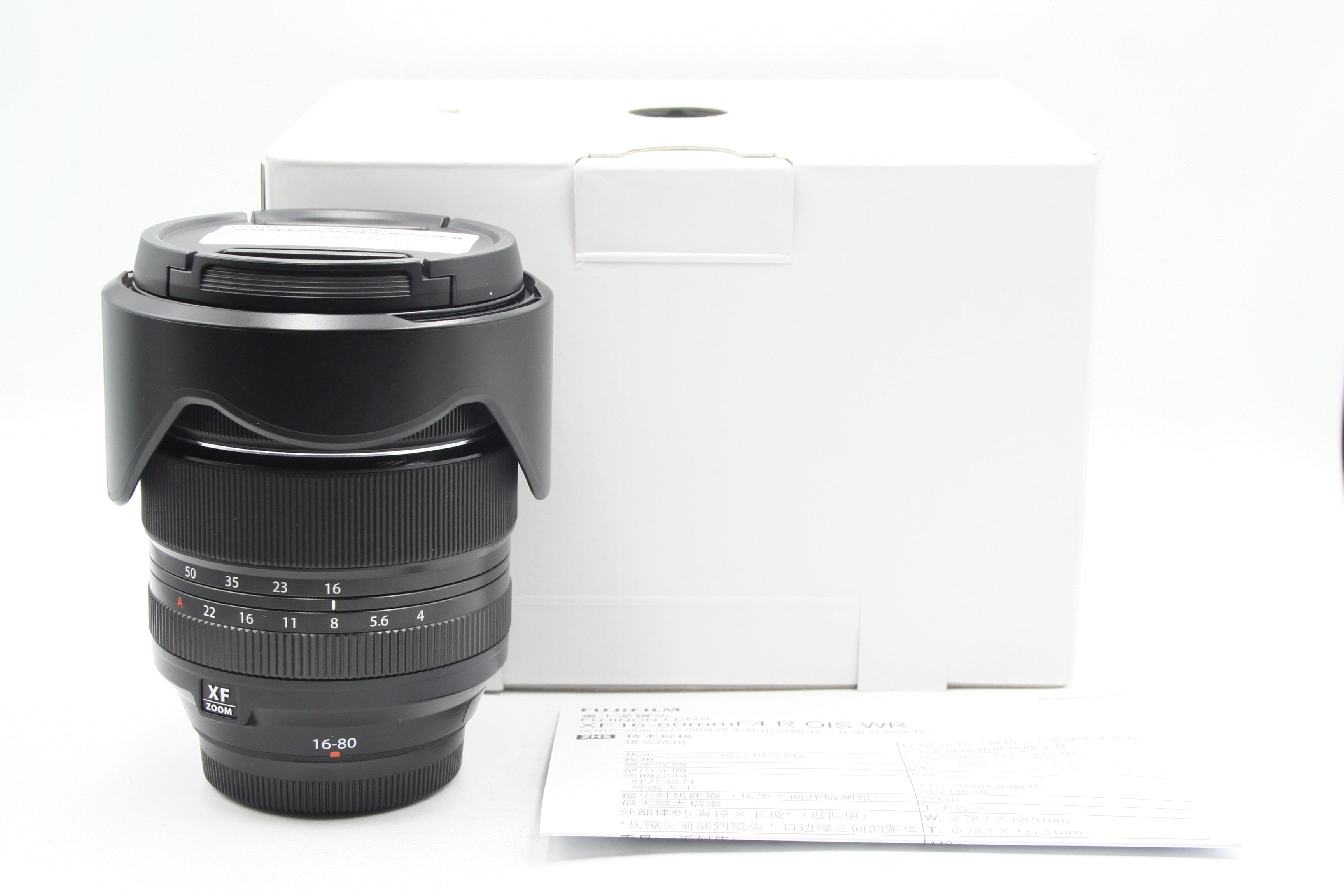 USED Fujifilm 16-80mm F4 R OIS WR Lens