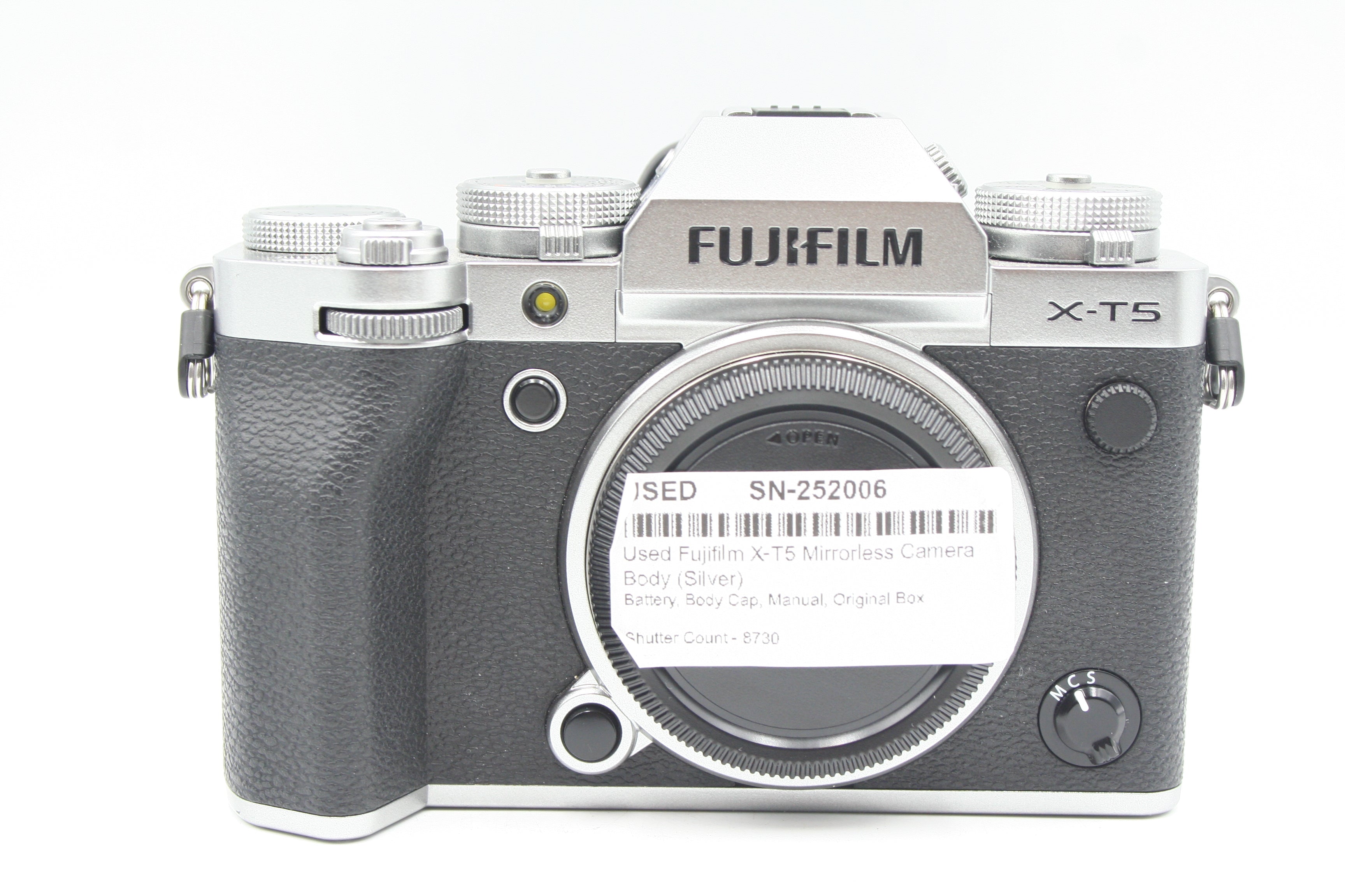 Used Fujifilm X-T5 Mirrorless Camera Body (Silver)