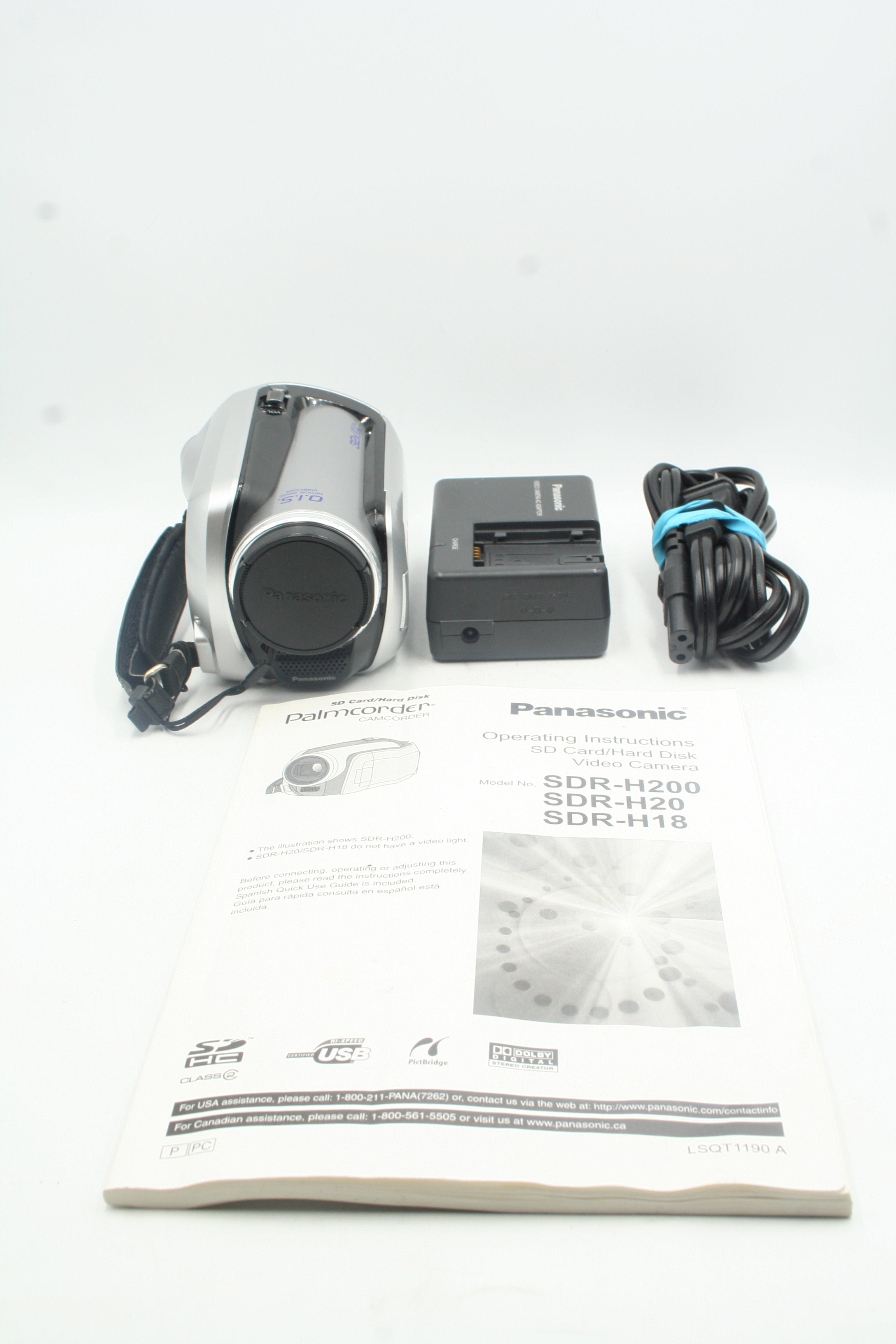 USED Panasonic SDR-H18 Digital Camcorder