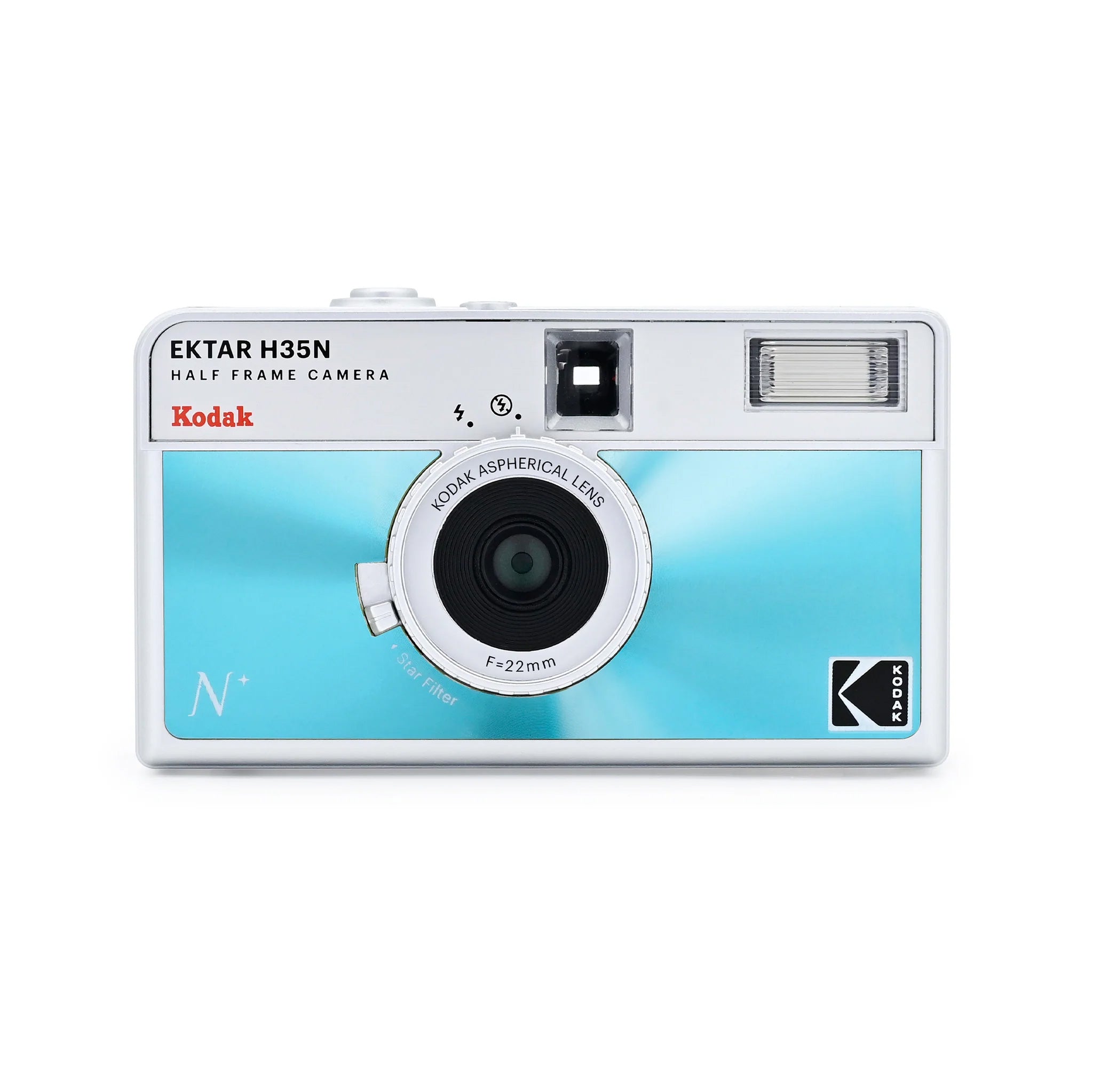 Kodak Ektar H35N Half-Frame Film Camera (Glazed Blue)
