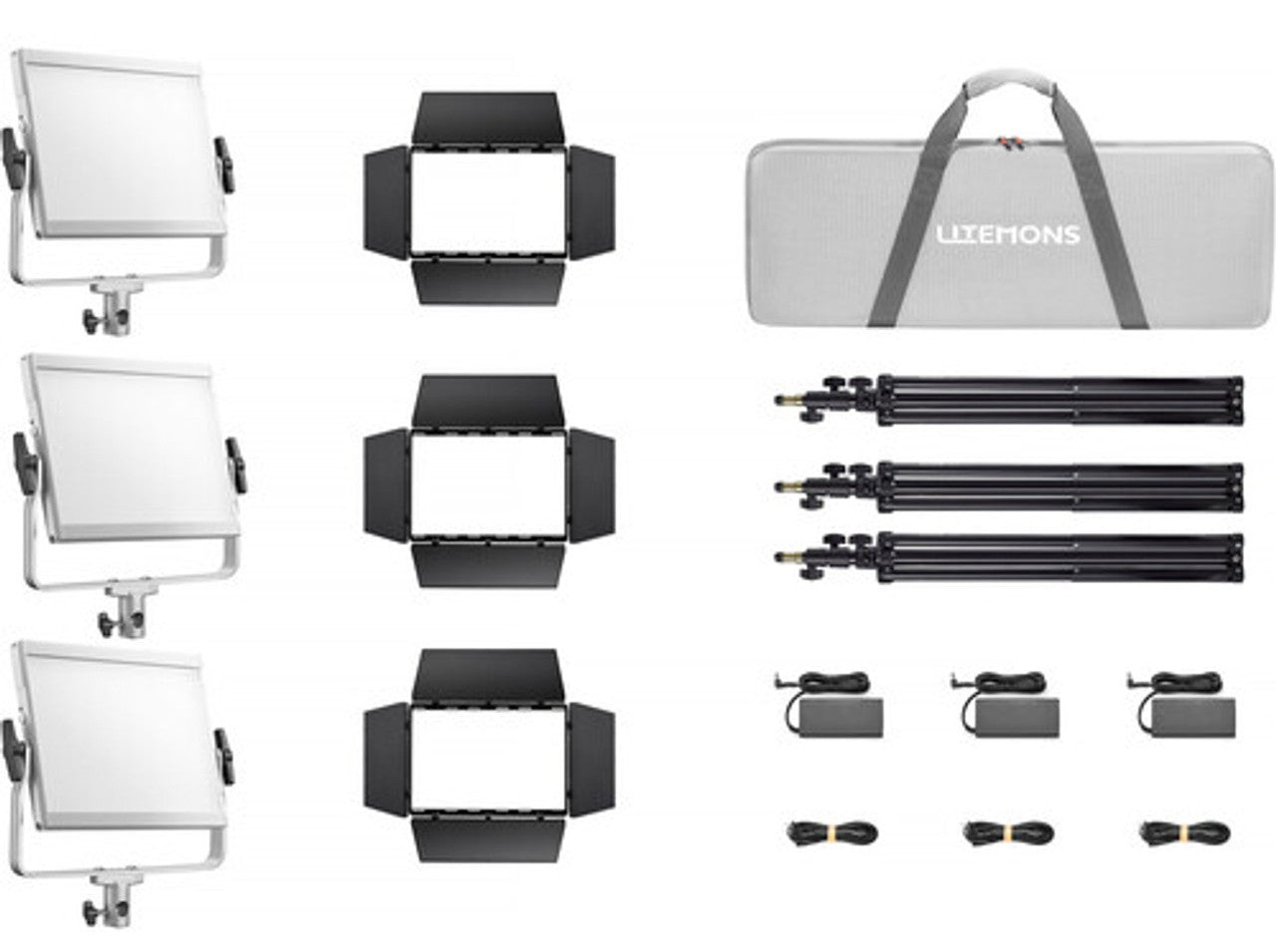 Godox Litemons LP600R RGB LED Light Panel (3-Light Kit)