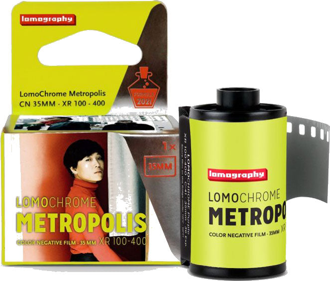 Lomography LomoChrome Metropolis 100-400 Color Negative Film (35mm Roll Film, 36 Exposures)