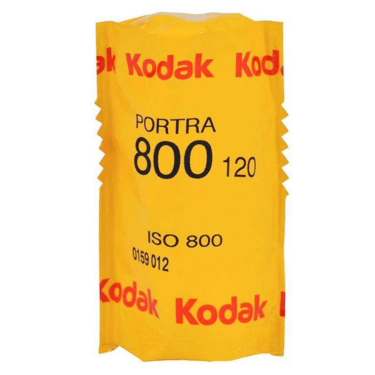 Kodak Portra 800-120 Professional Color Negative film (120 roll film, Single Roll)