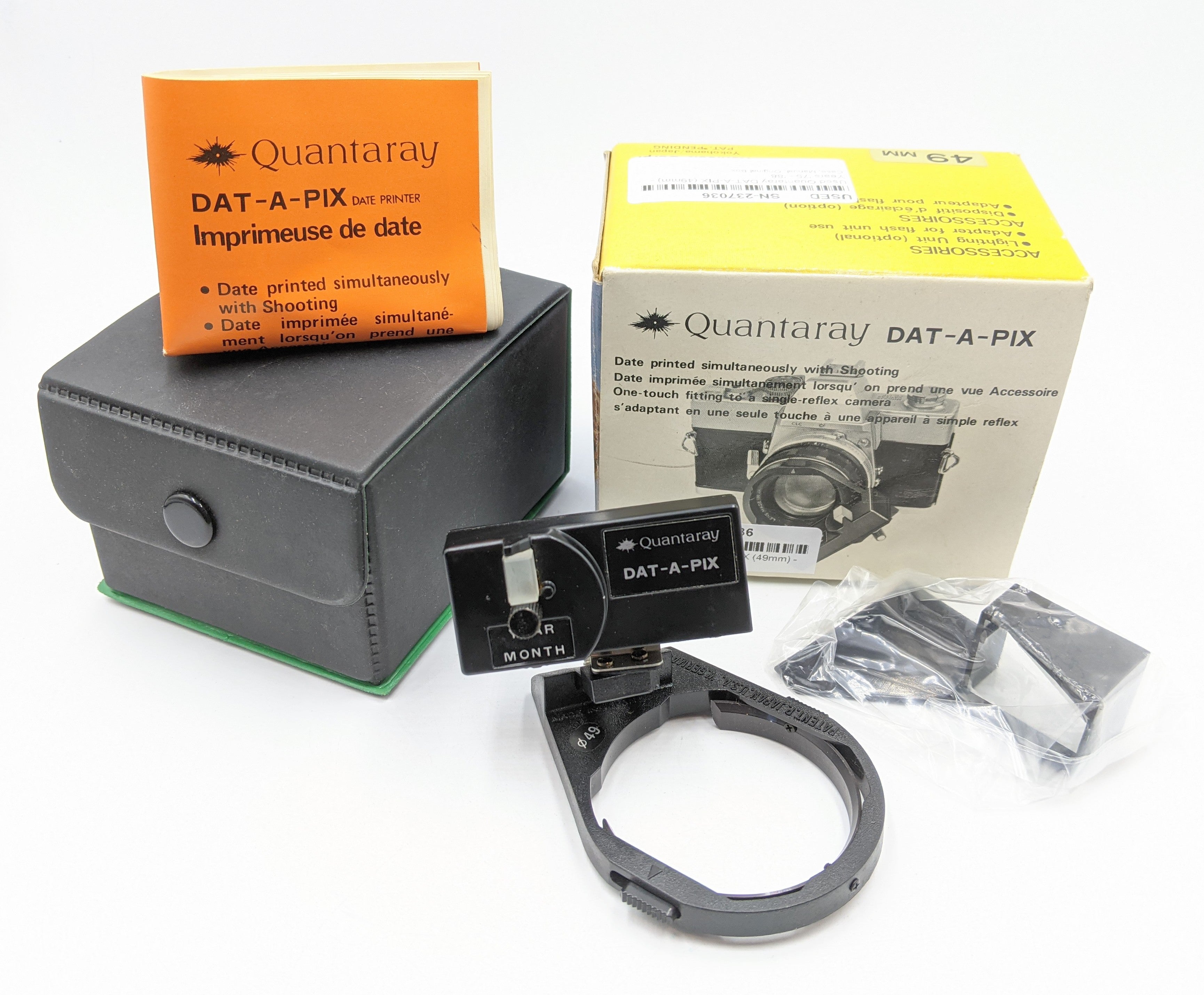 Used Quantaray DAT-A-PIX (49mm) - Years '75 - '88