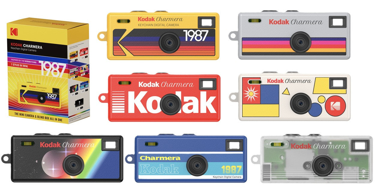 Kodak Charmera Key Chain Digital Camera (Random Style Blind Box) - Limit 1 per customer - No Returns