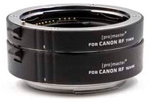 Promaster Automatic Macro Extension Tube Set (11mm and 16mm ) for Canon RF Mount